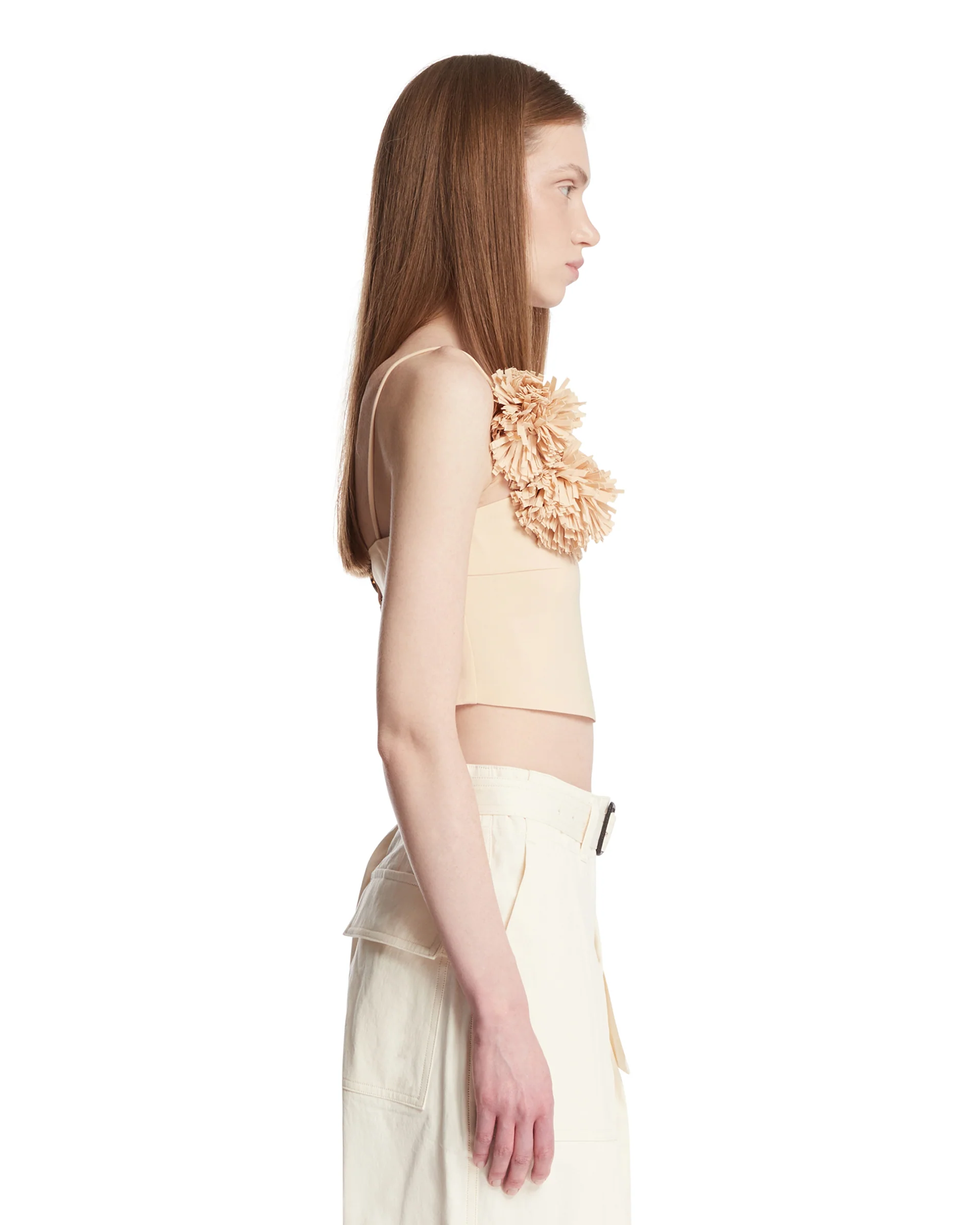 Top Cropped Beige - Image 4