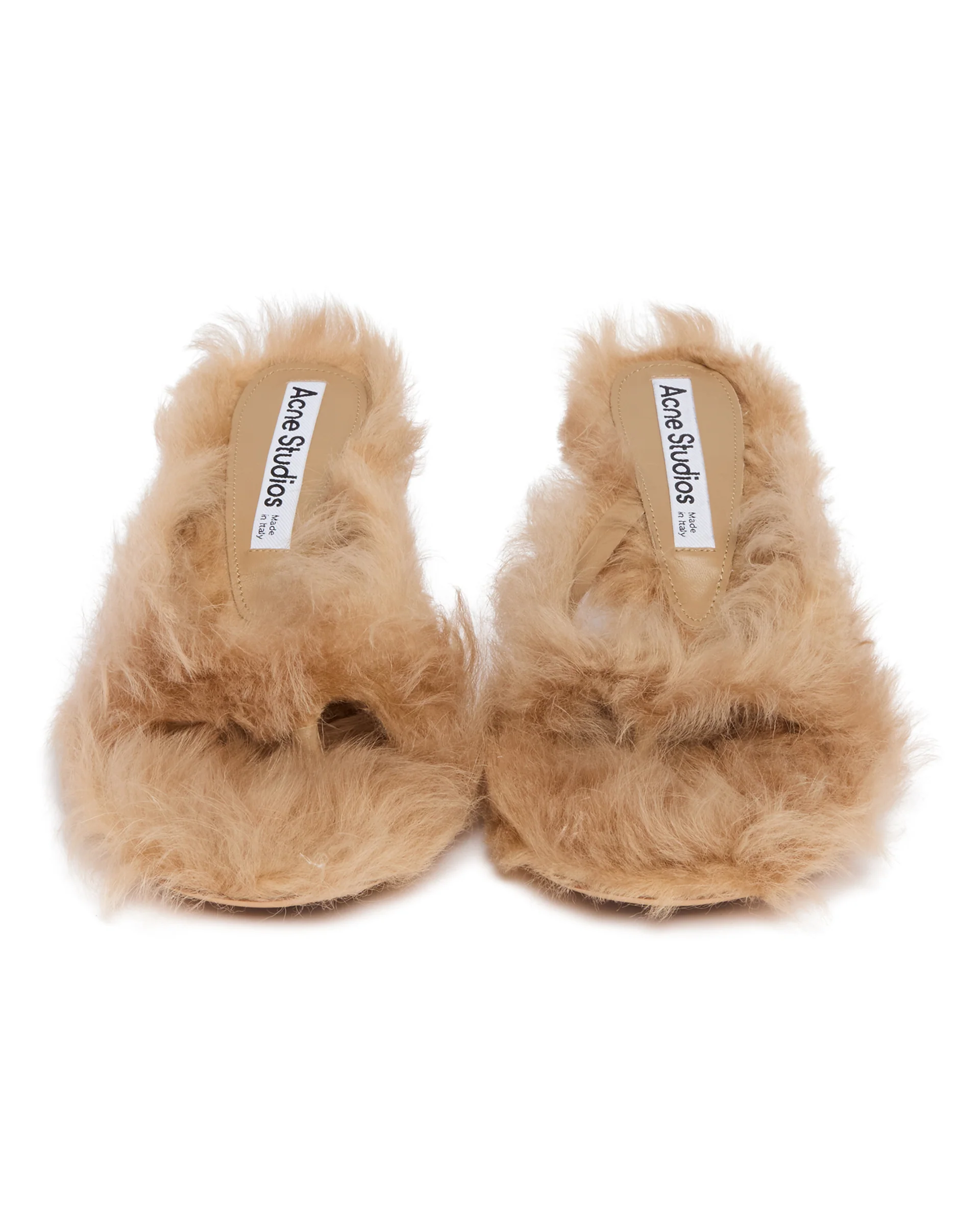 Sandali Con Tacco Beige - Image 4
