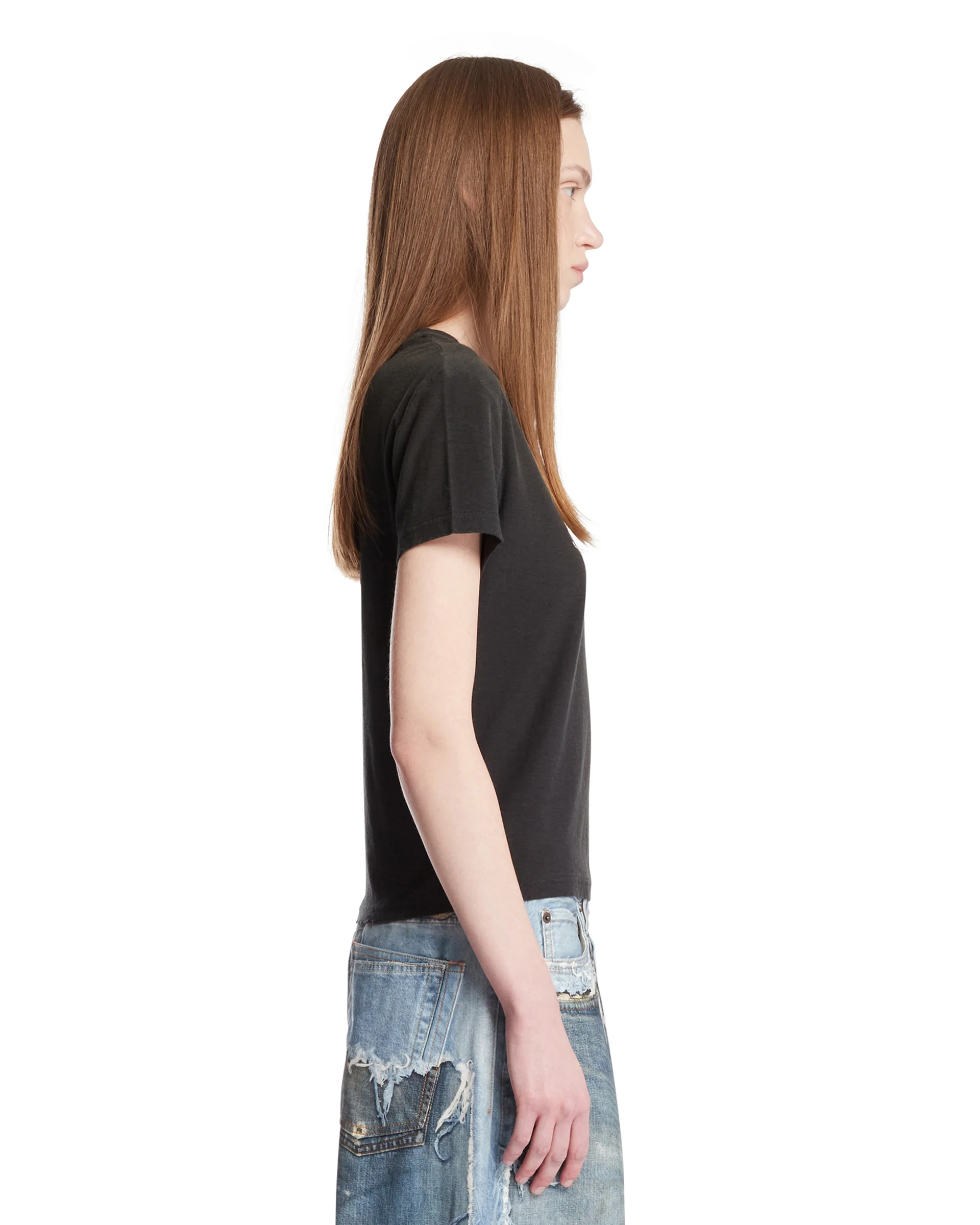 T-Shirt In Cotone Con Logo Nera - Image 4