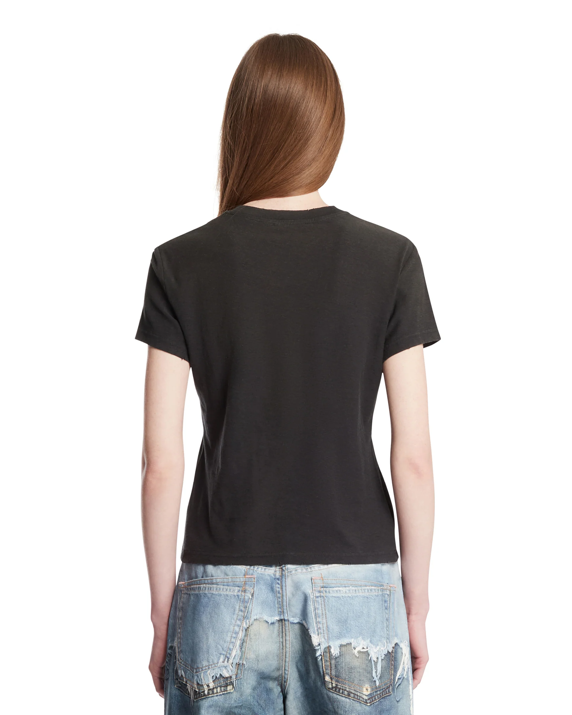 T-Shirt In Cotone Con Logo Nera - Image 5
