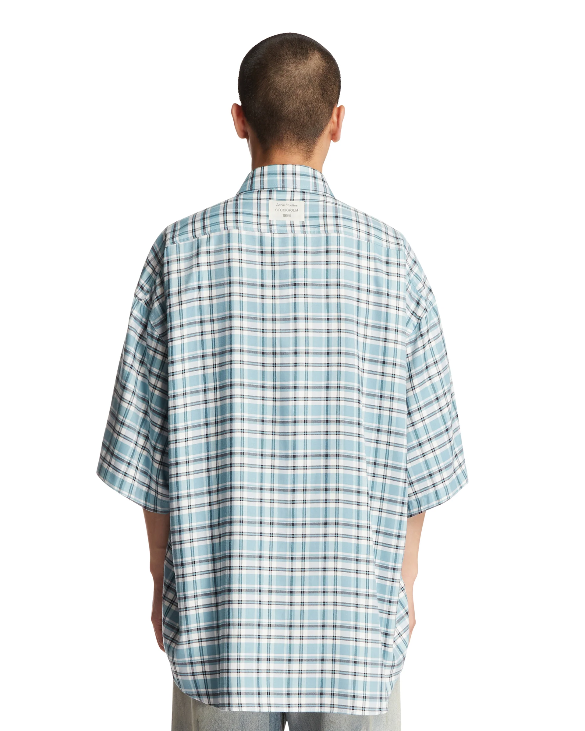 Camicia A Quadri Blu - Image 5