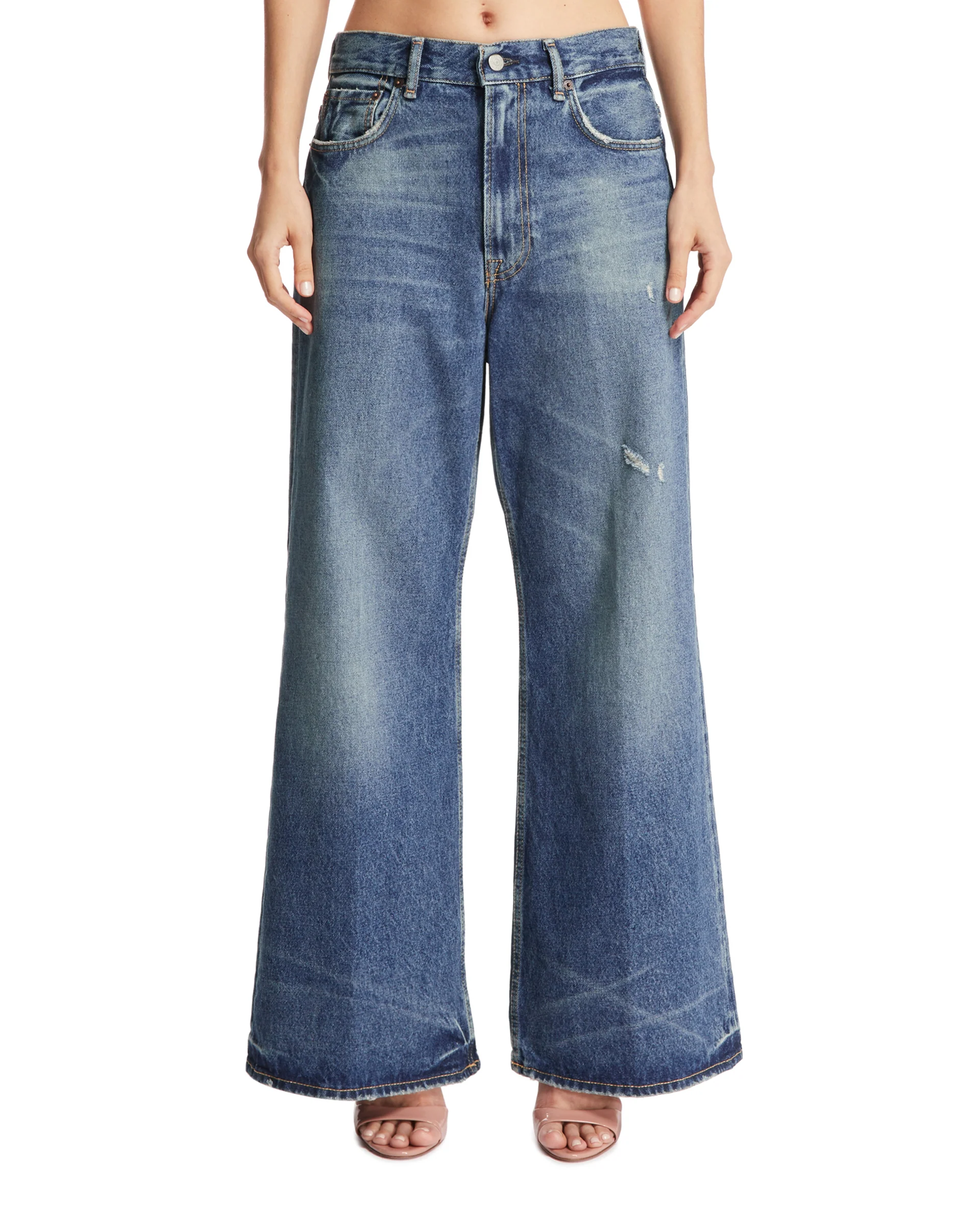 Jeans Relaxed Fit Blu