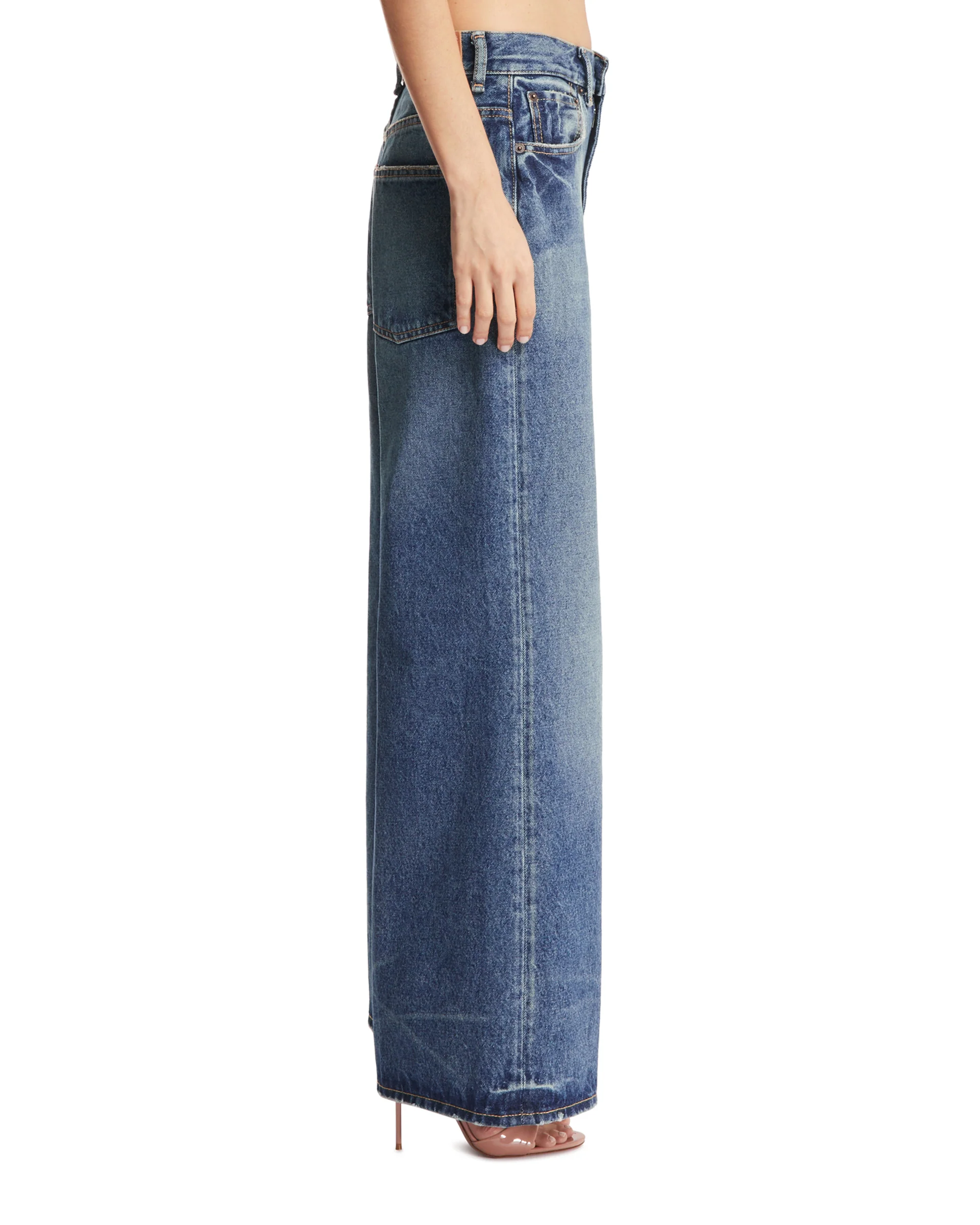 Jeans Relaxed Fit Blu - Image 4