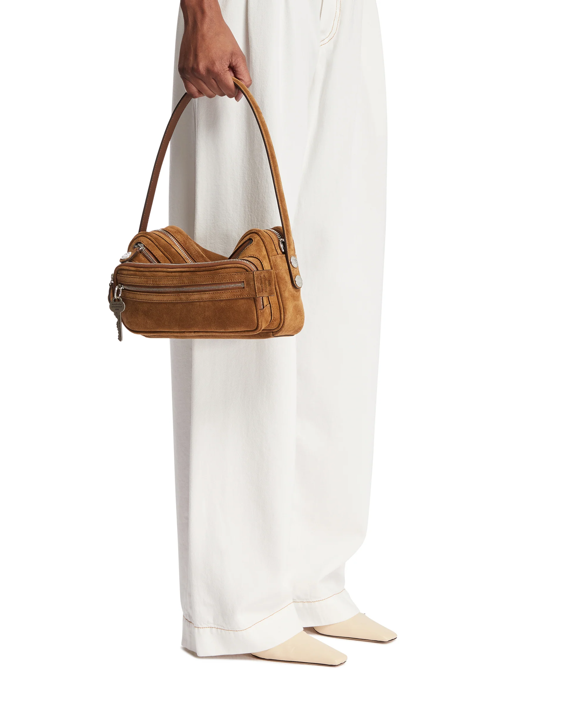 Borsa A Spalla Camero Party Marrone - Image 3