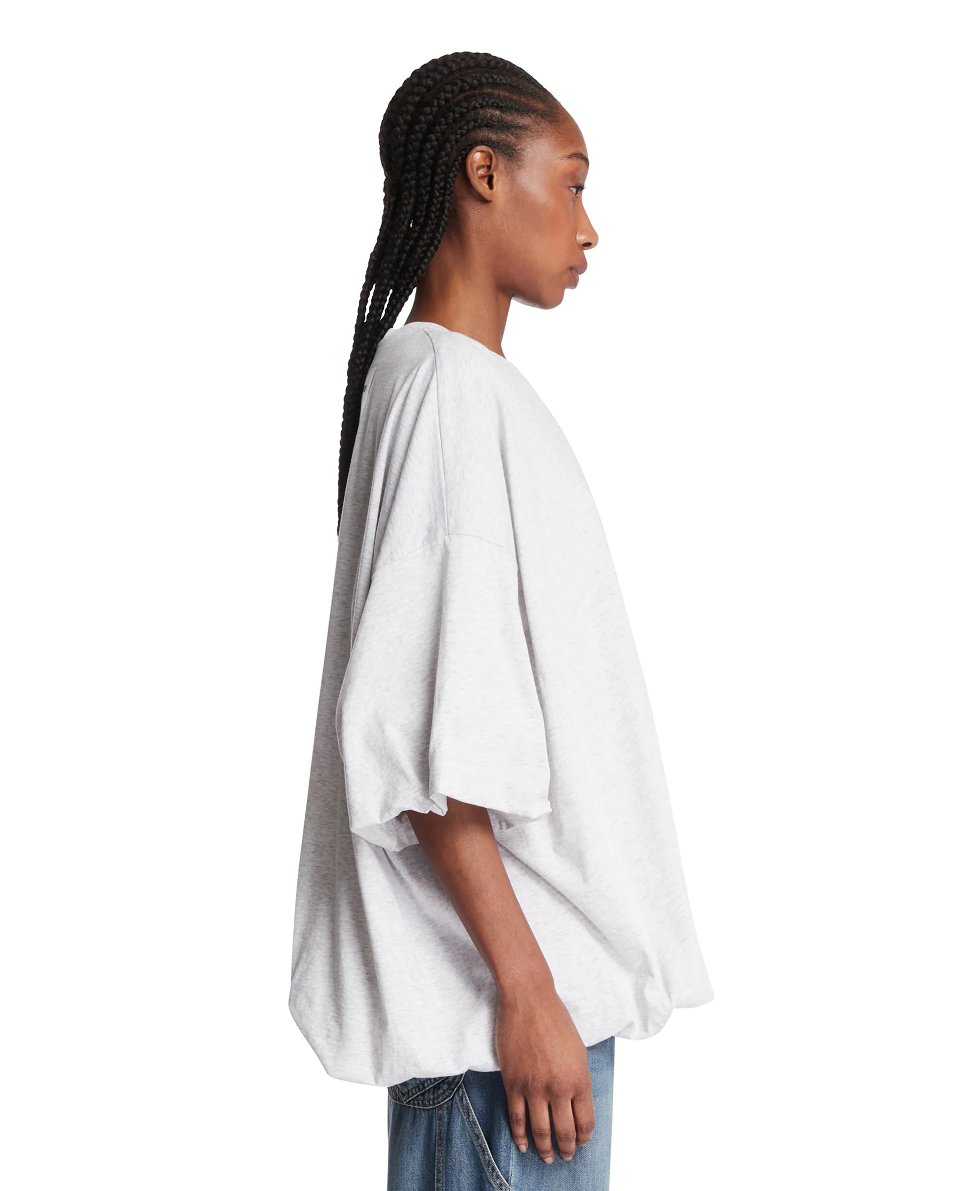 T-Shirt Con Logo Grigia - Image 4