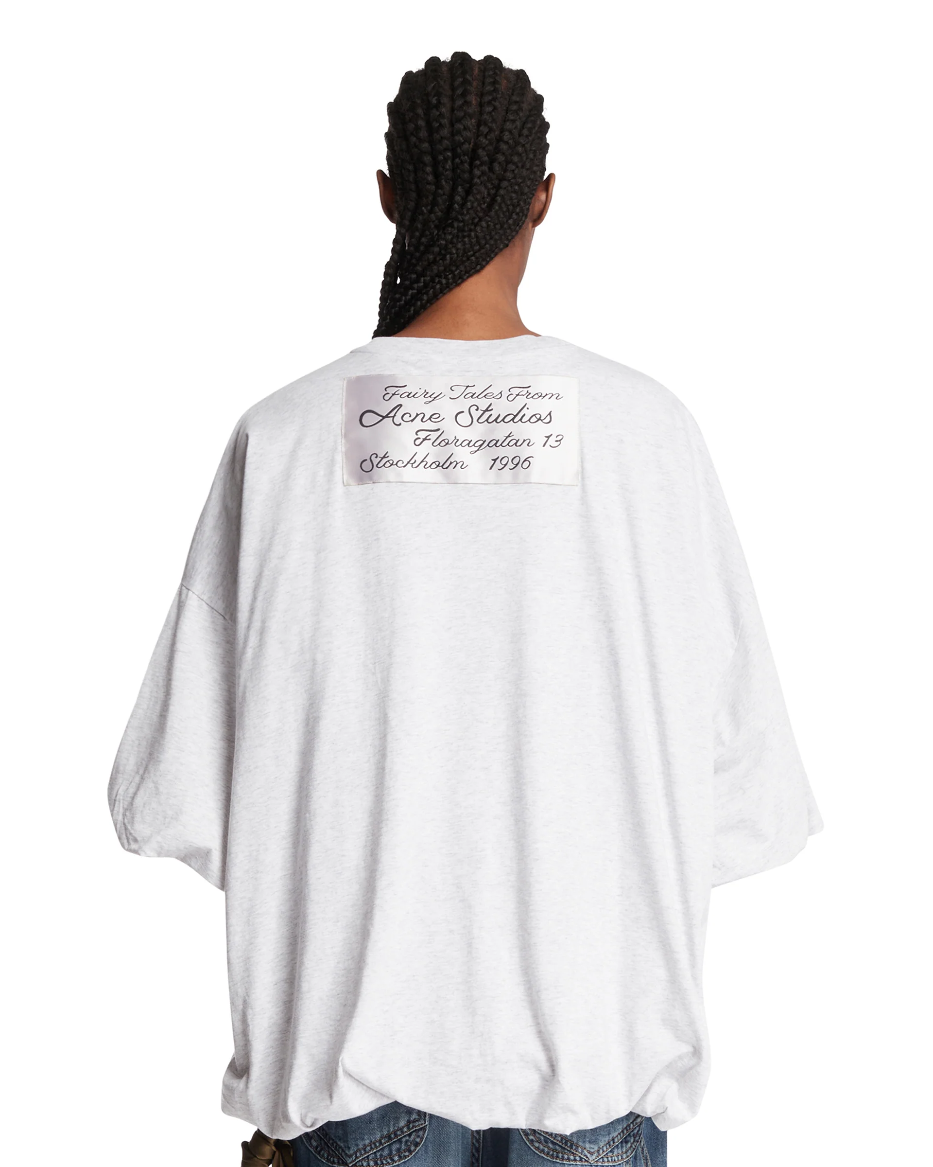 T-Shirt Con Logo Grigia - Image 5