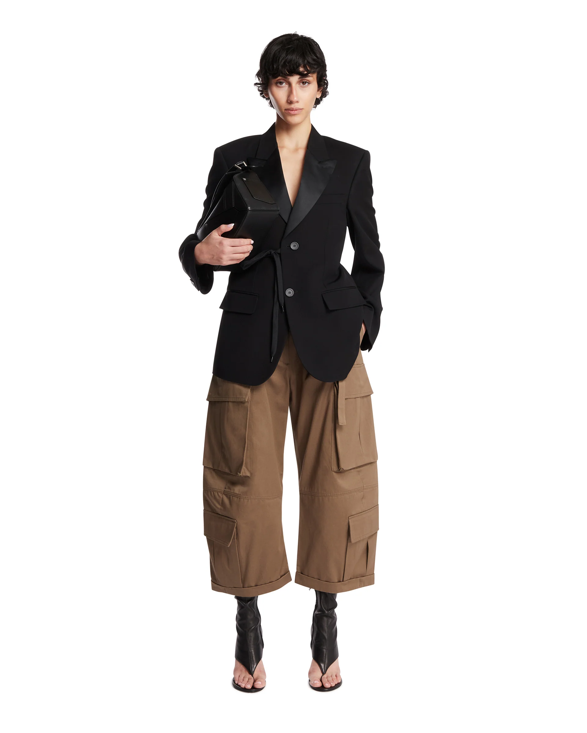 Pantaloni Cargo Verdi - Image 3