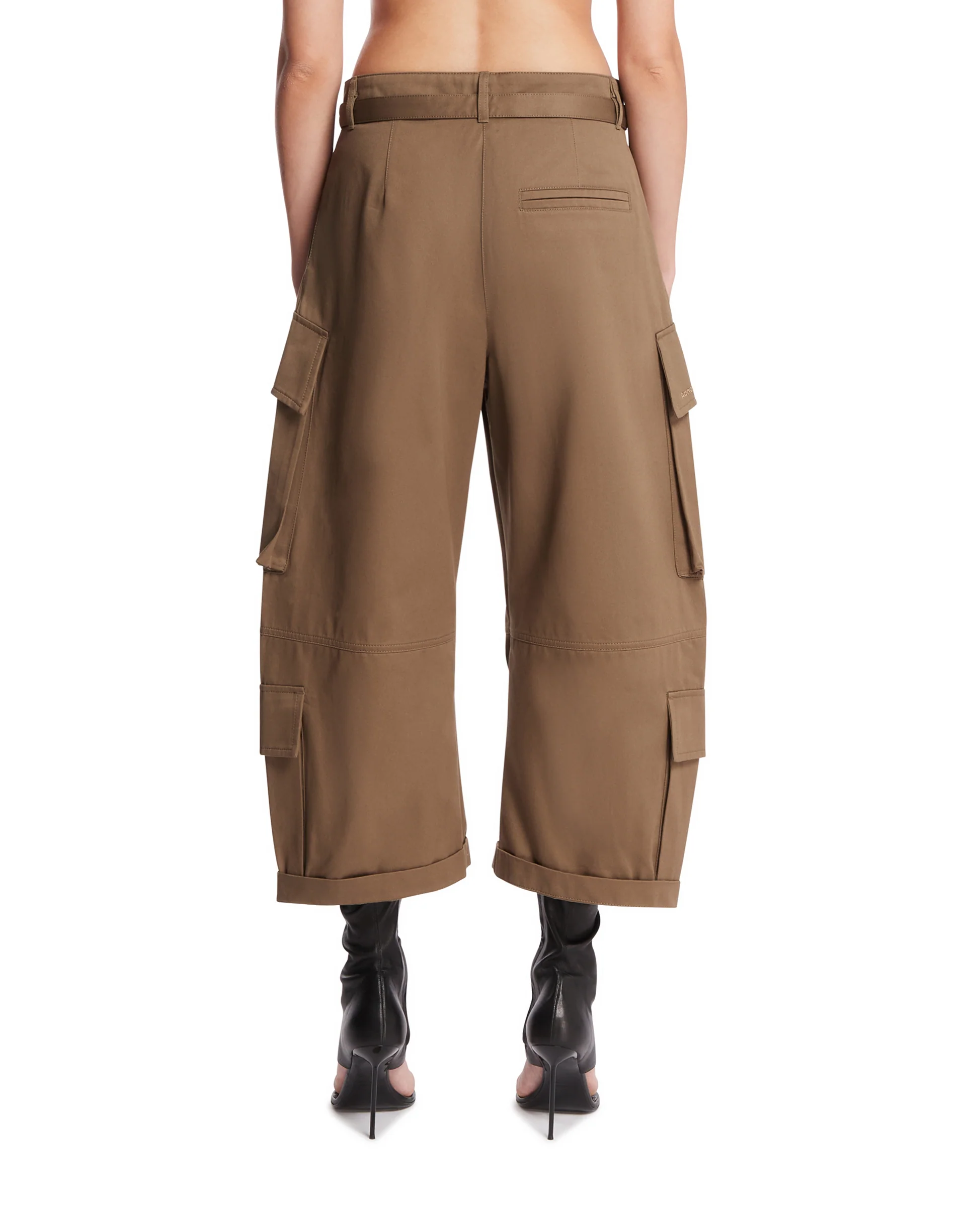 Pantaloni Cargo Verdi - Image 5