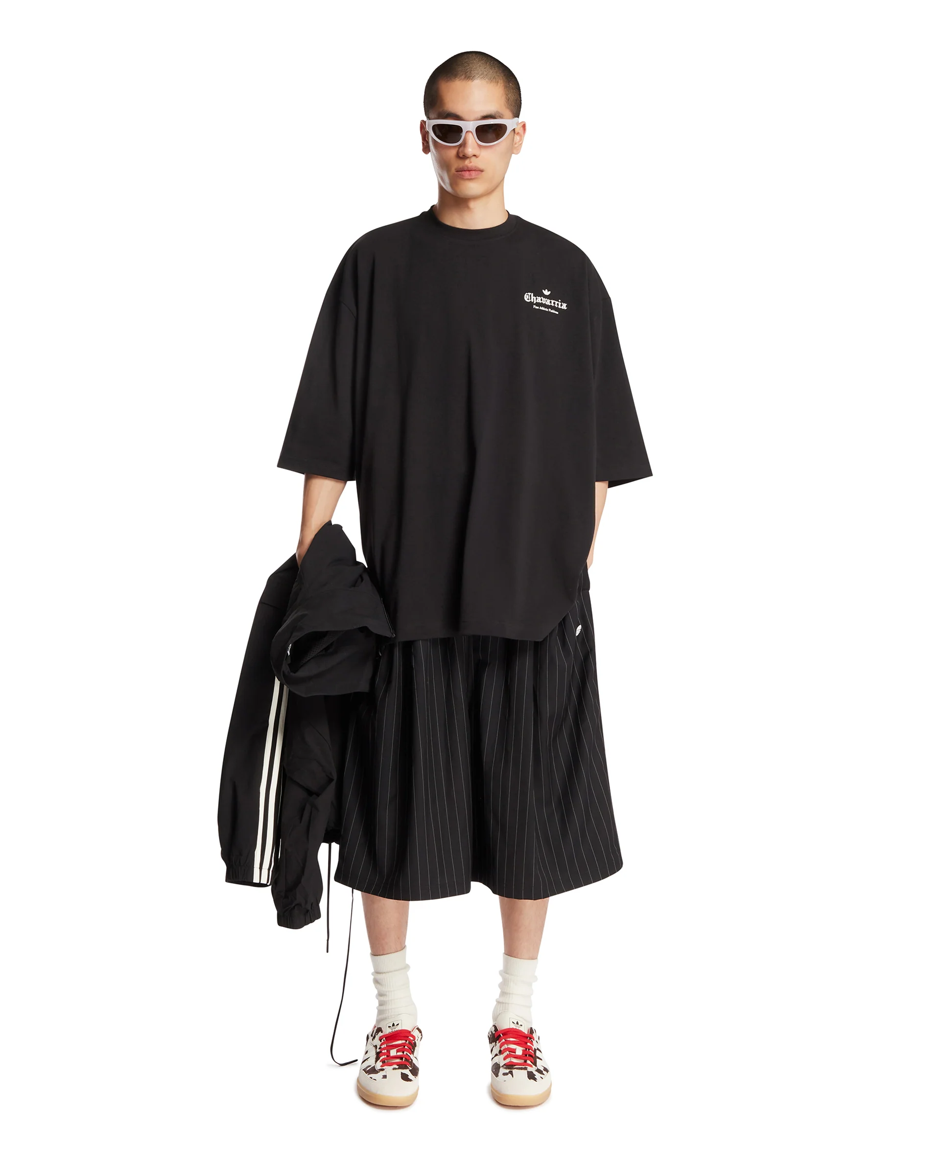 Adidas Originals x Willy Chavarria T-Shirt Con Logo Nera - Image 3
