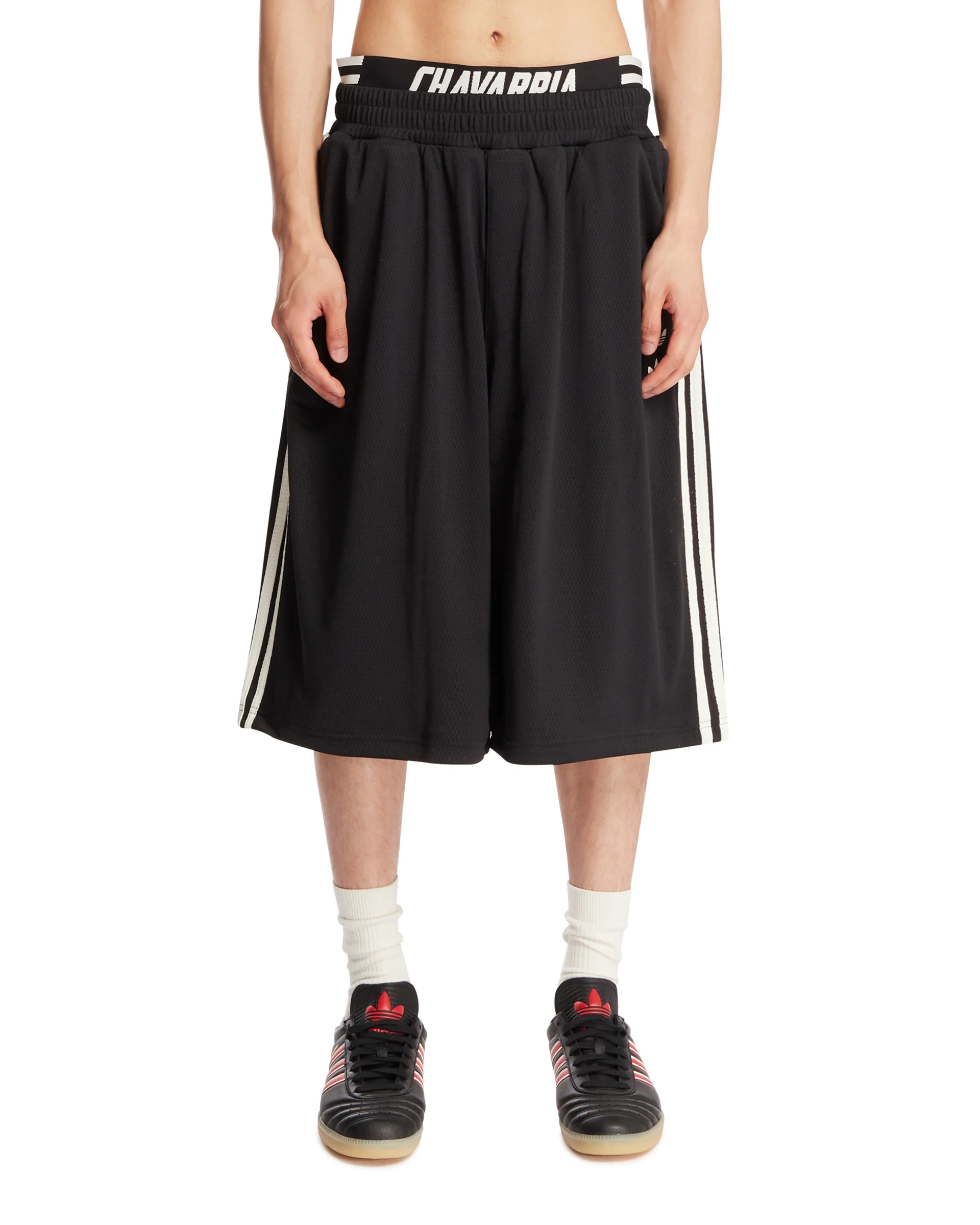 Adidas Originals x Willy Chavarria Shorts Lunghi Neri