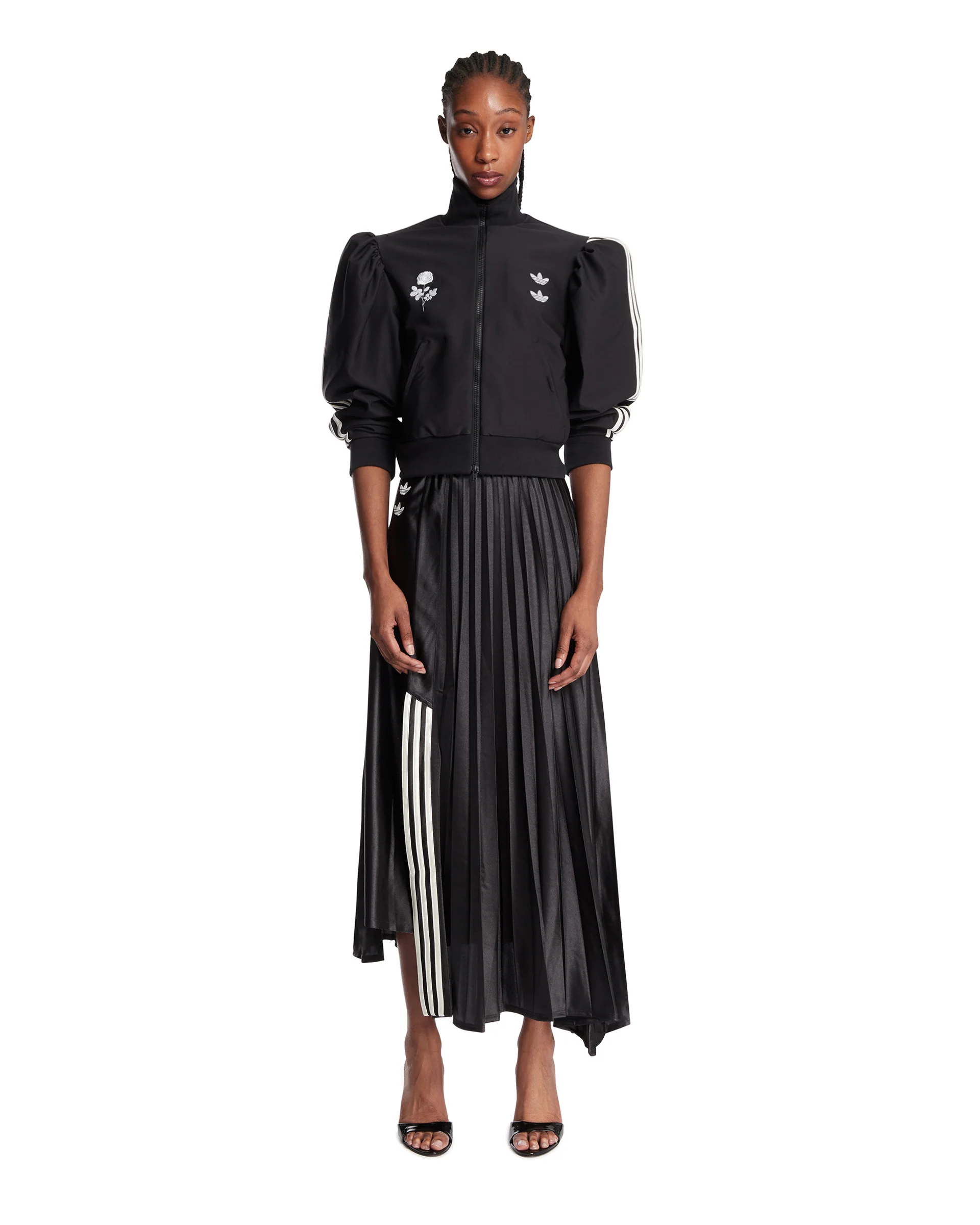 Adidas Originals x Willy Chavarria Blouse Con Zip Nera - Image 3