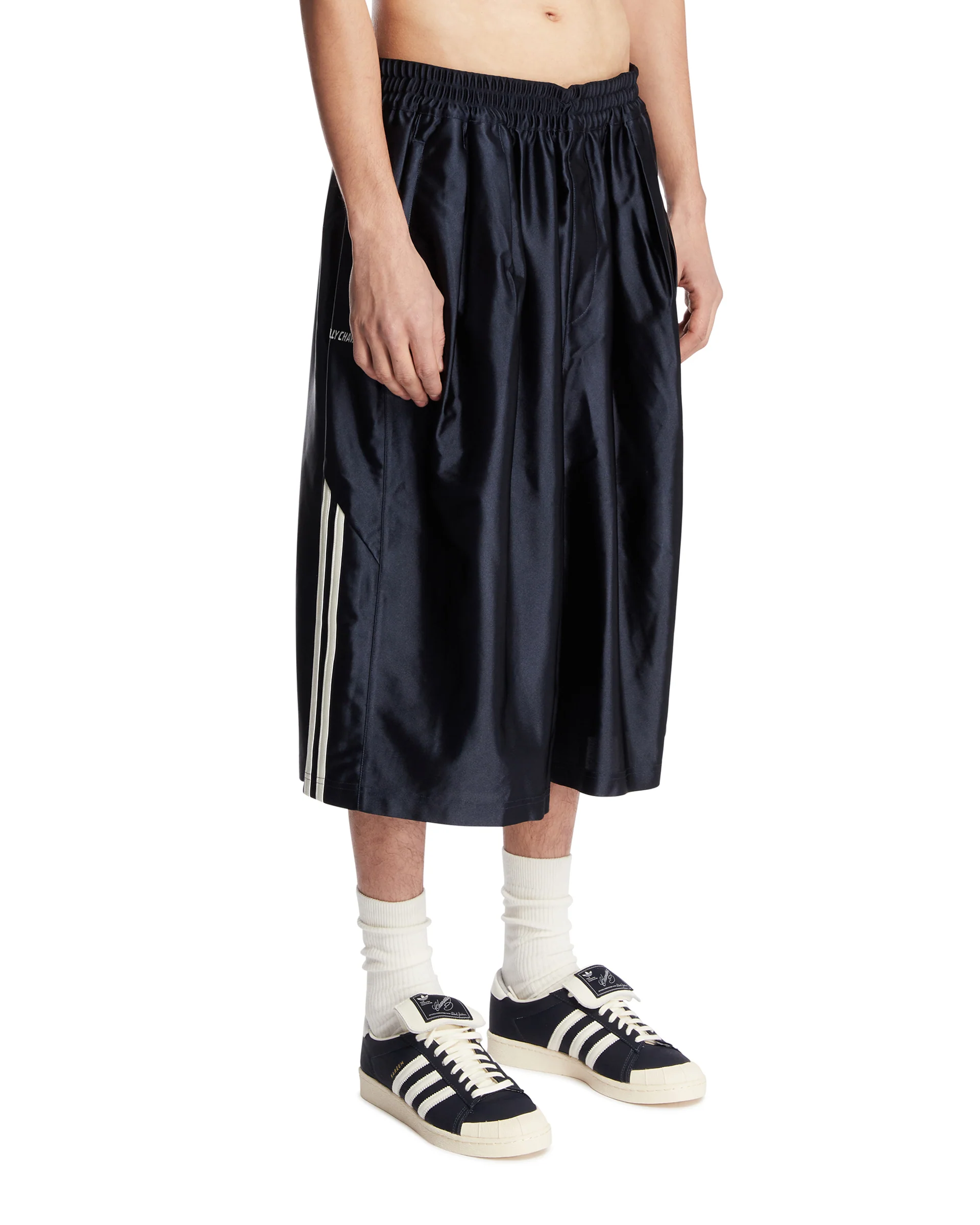 Adidas Originals x Willy Chavarria Dazzle Snap Track Shorts Blu - Image 2
