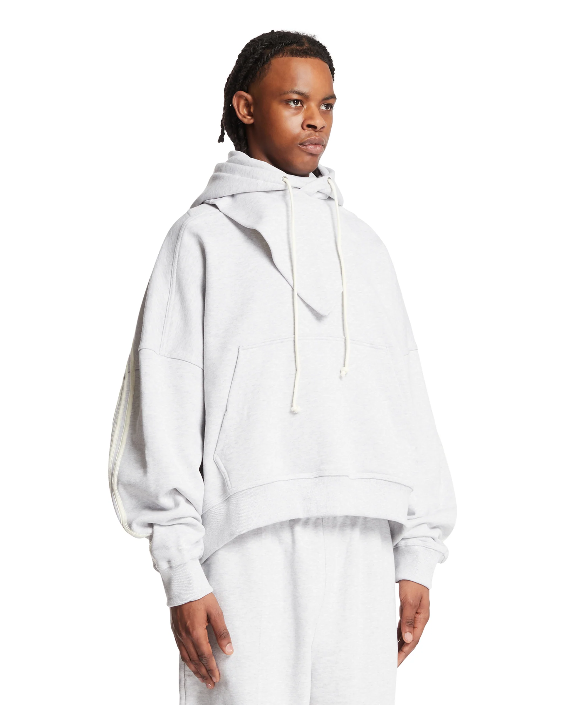 Bad Bunny x Adidas Originals Felpa Passamontagna Grigia - Image 2