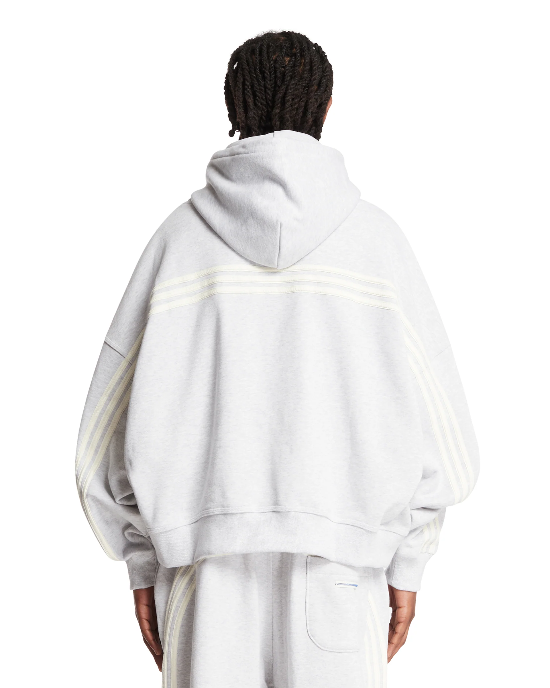 Bad Bunny x Adidas Originals Felpa Passamontagna Grigia - Image 5