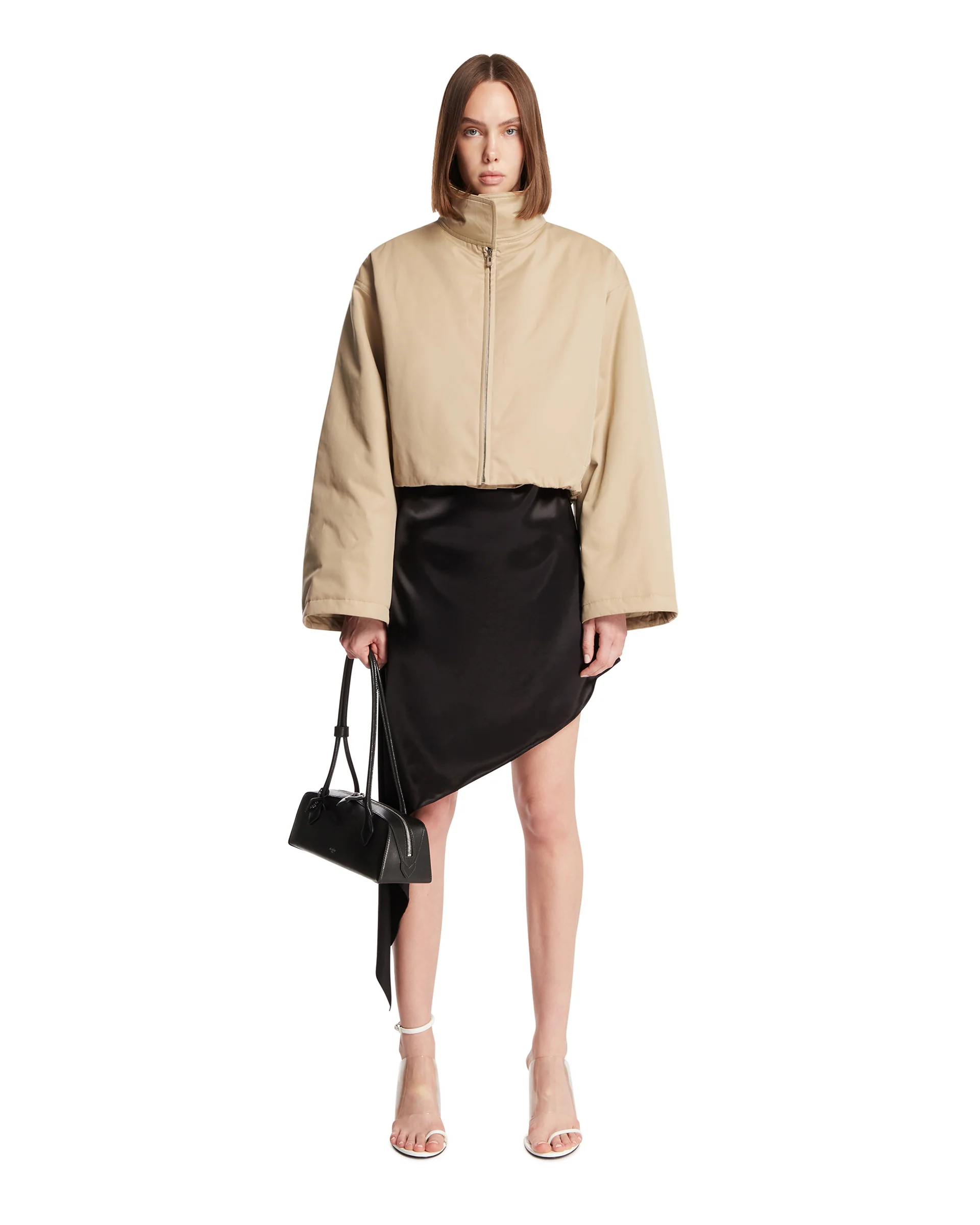 Giacca Bomber Beige - Image 3