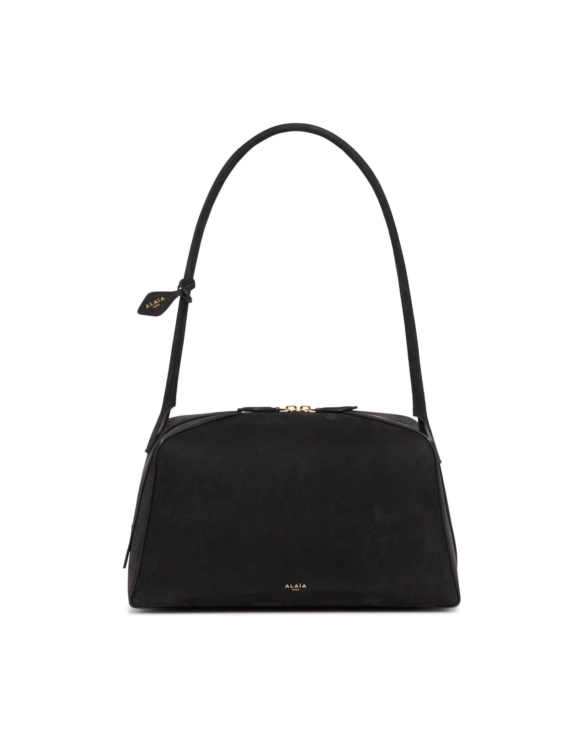 Borsa Bouledogue In Pelle Nera - Image 2