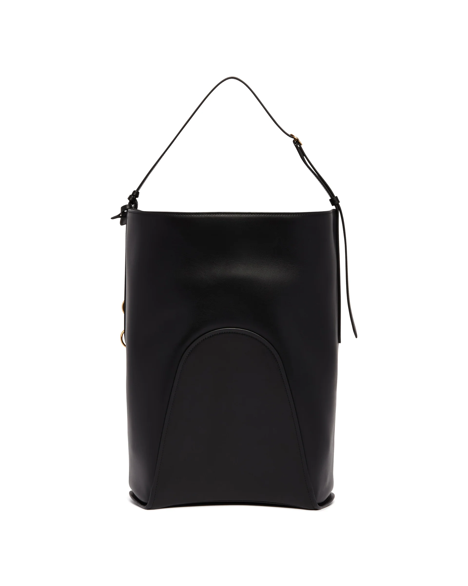 Borsa A Secchiello In Pelle Nera - Image 6