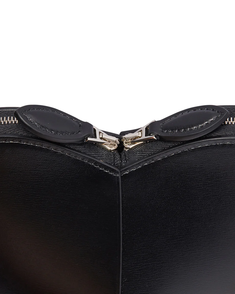 Borsa in Pelle Nera Coeur - Image 6