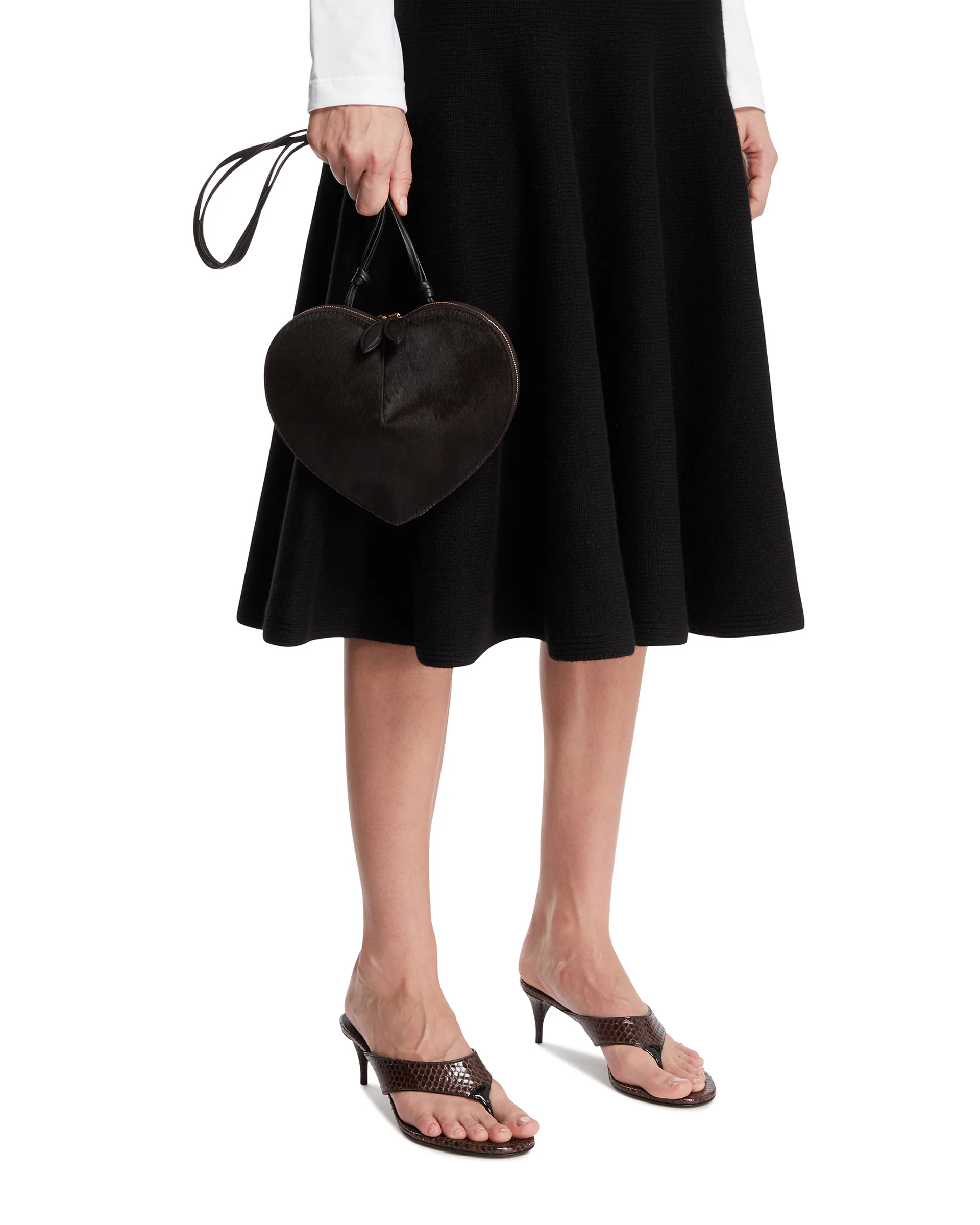 Borsa Le Coeur In Cavallino Marrone - Image 3
