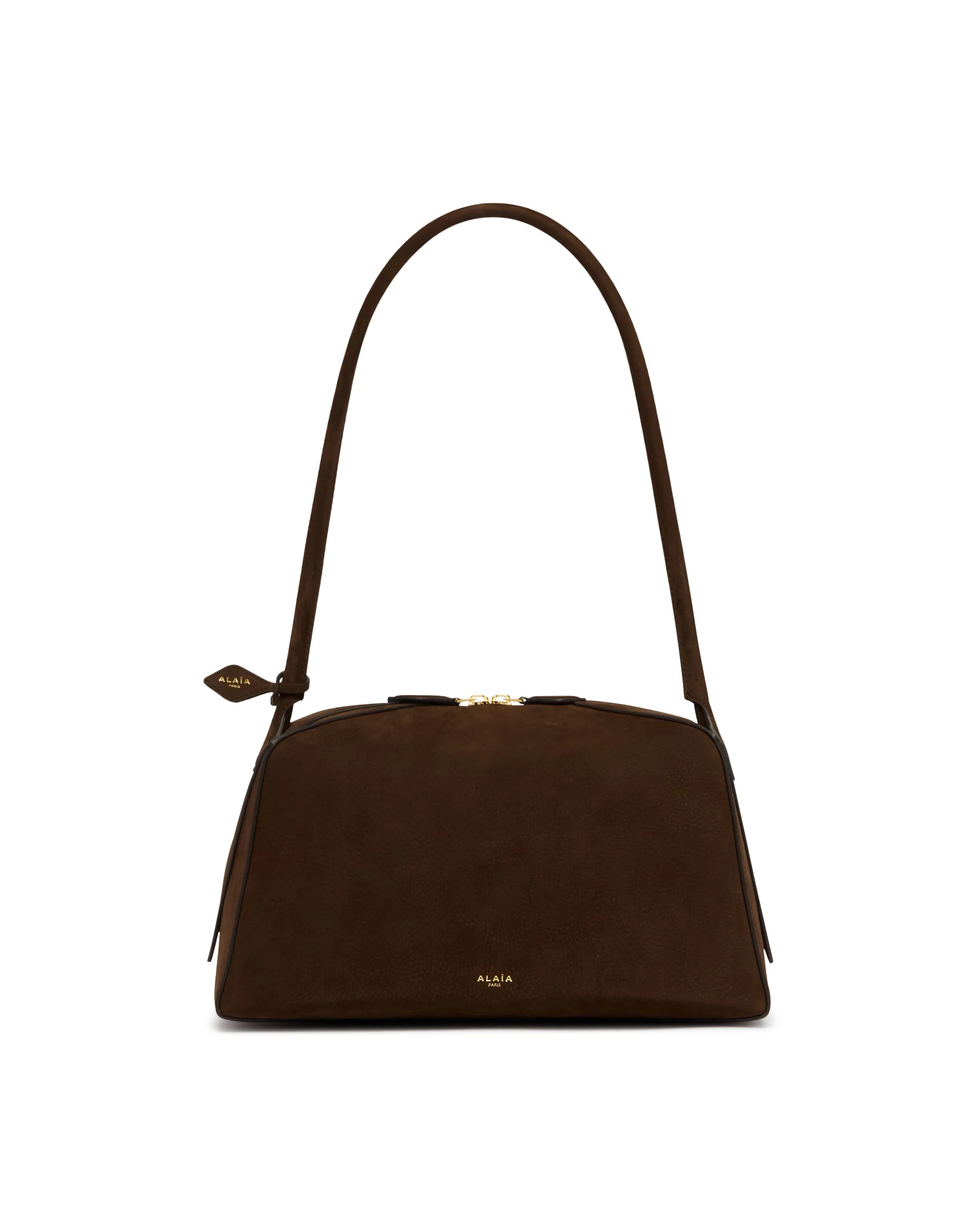 Borsa A Spalla In Pelle Marrone - Image 2
