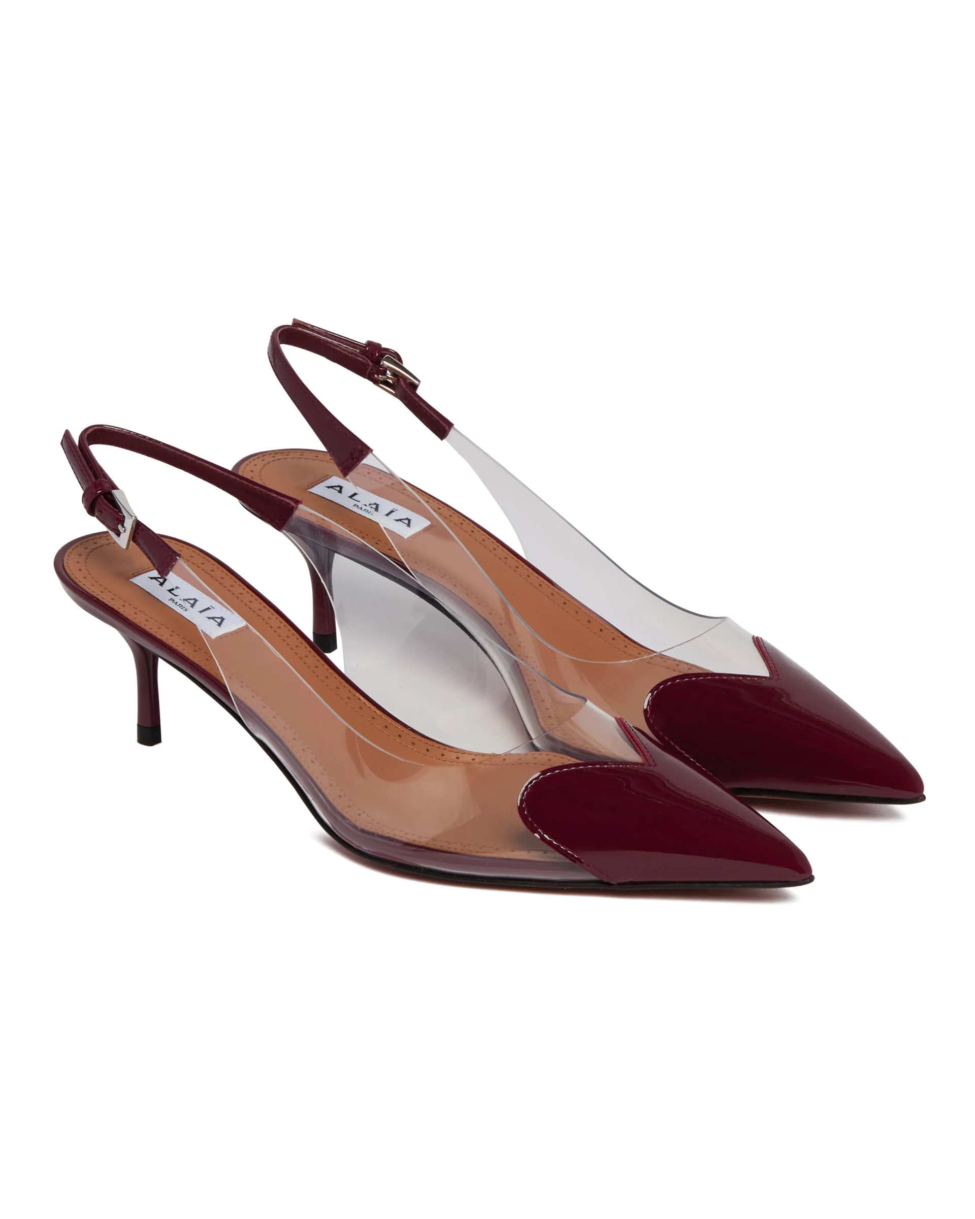 Slingback Le Coeur Burgundy - Image 3