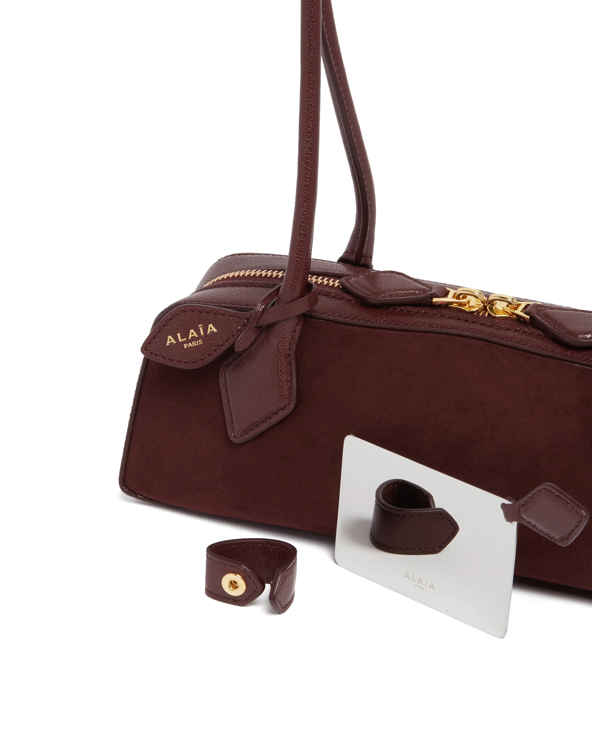 Borsa Le Teckel Piccola Burgundy - Image 4