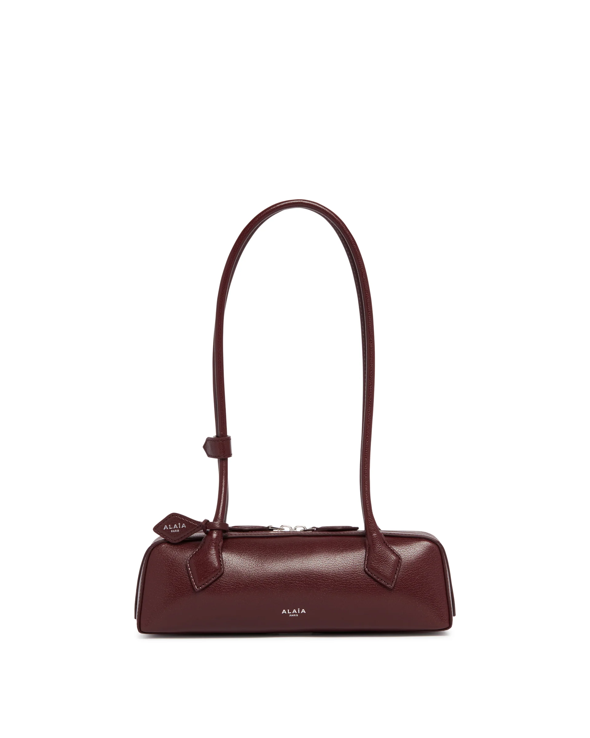 Borsa Le Teckel Piccola In Pelle Burgundy