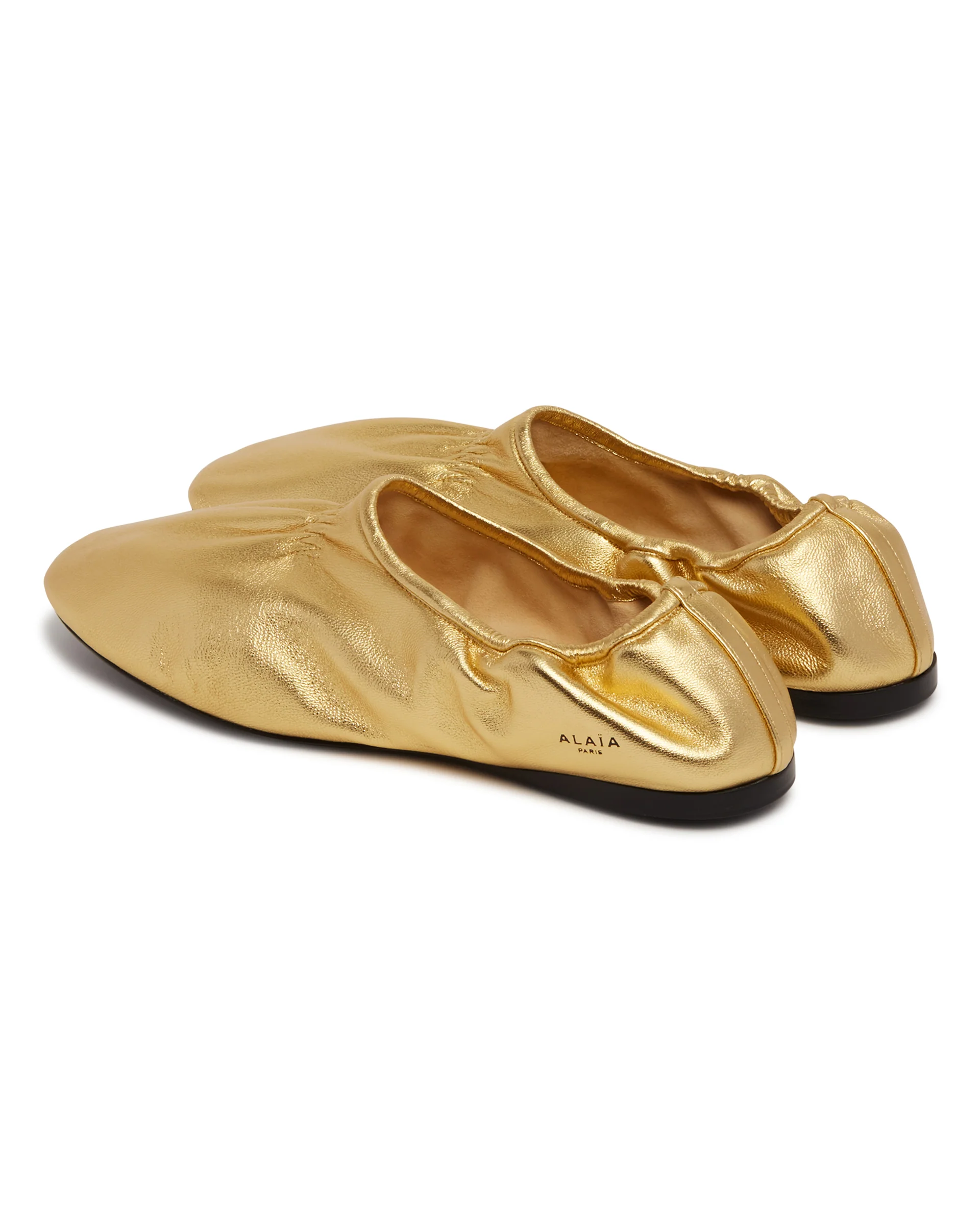 Ballerine Flat In Pelle Dorate - Image 5