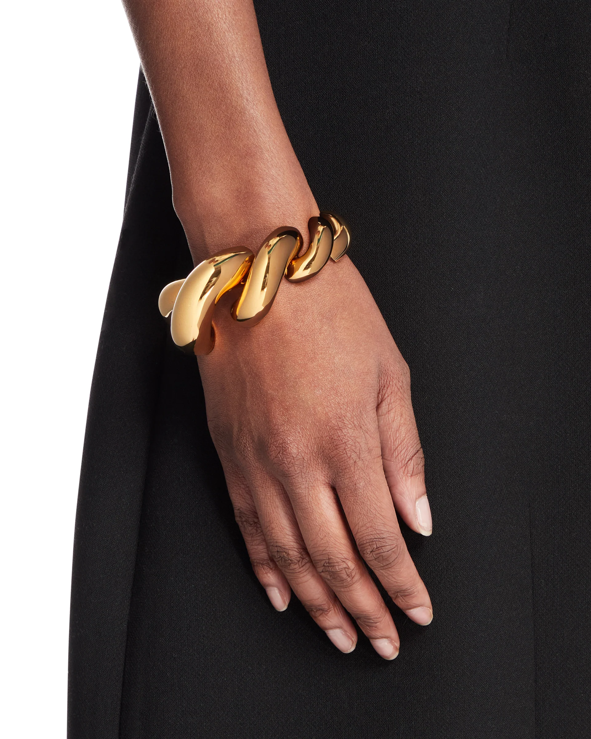 Bracciale Torsion Dorato - Image 3