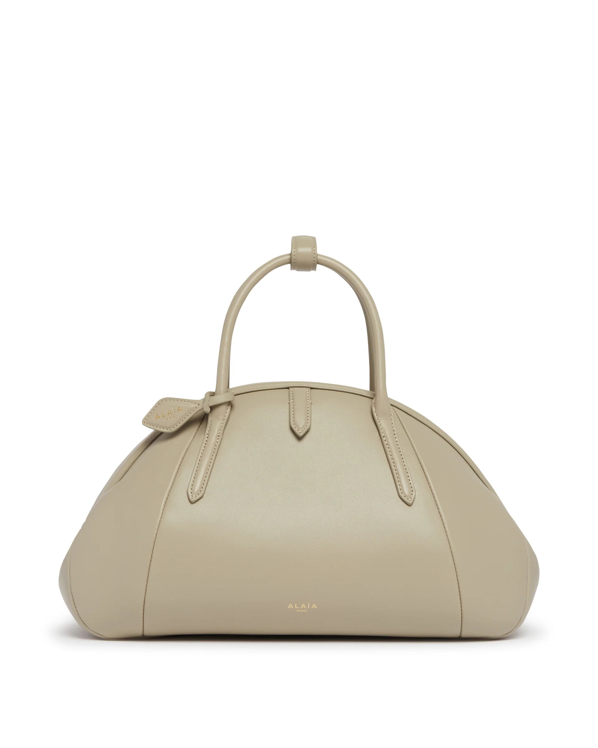 Borsa A Mano Purse In Pelle Grigia