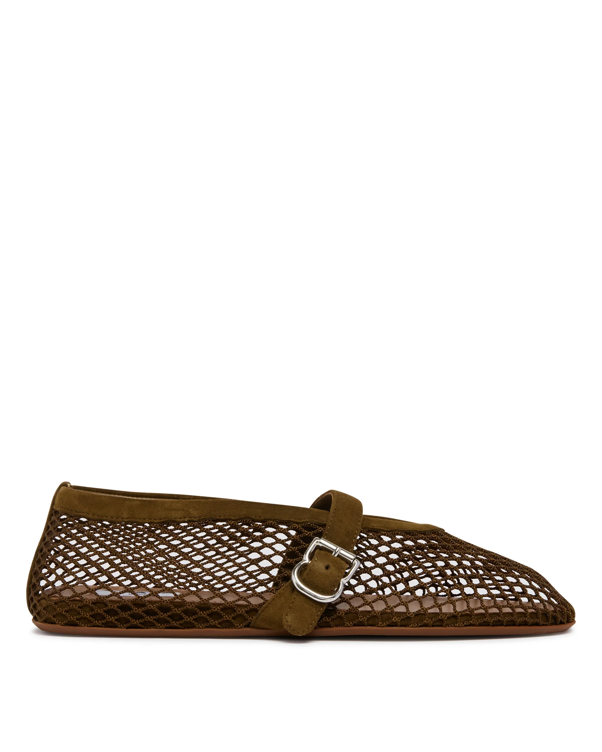 Ballerine Flat In Rete Verdi