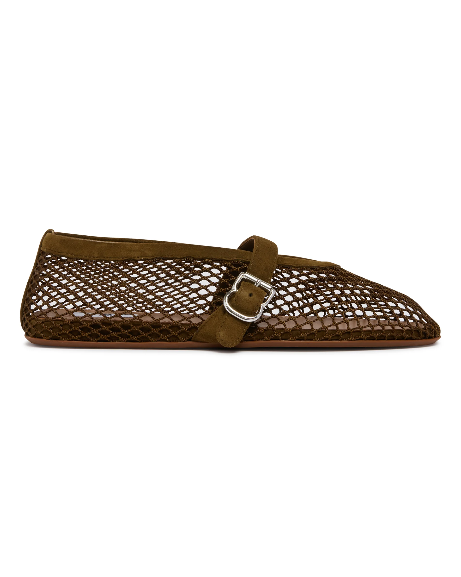 Ballerine Flat In Rete Verdi - Image 2