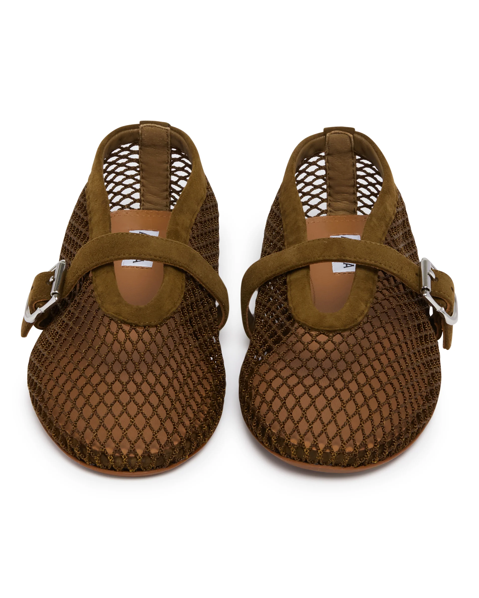 Ballerine Flat In Rete Verdi - Image 4