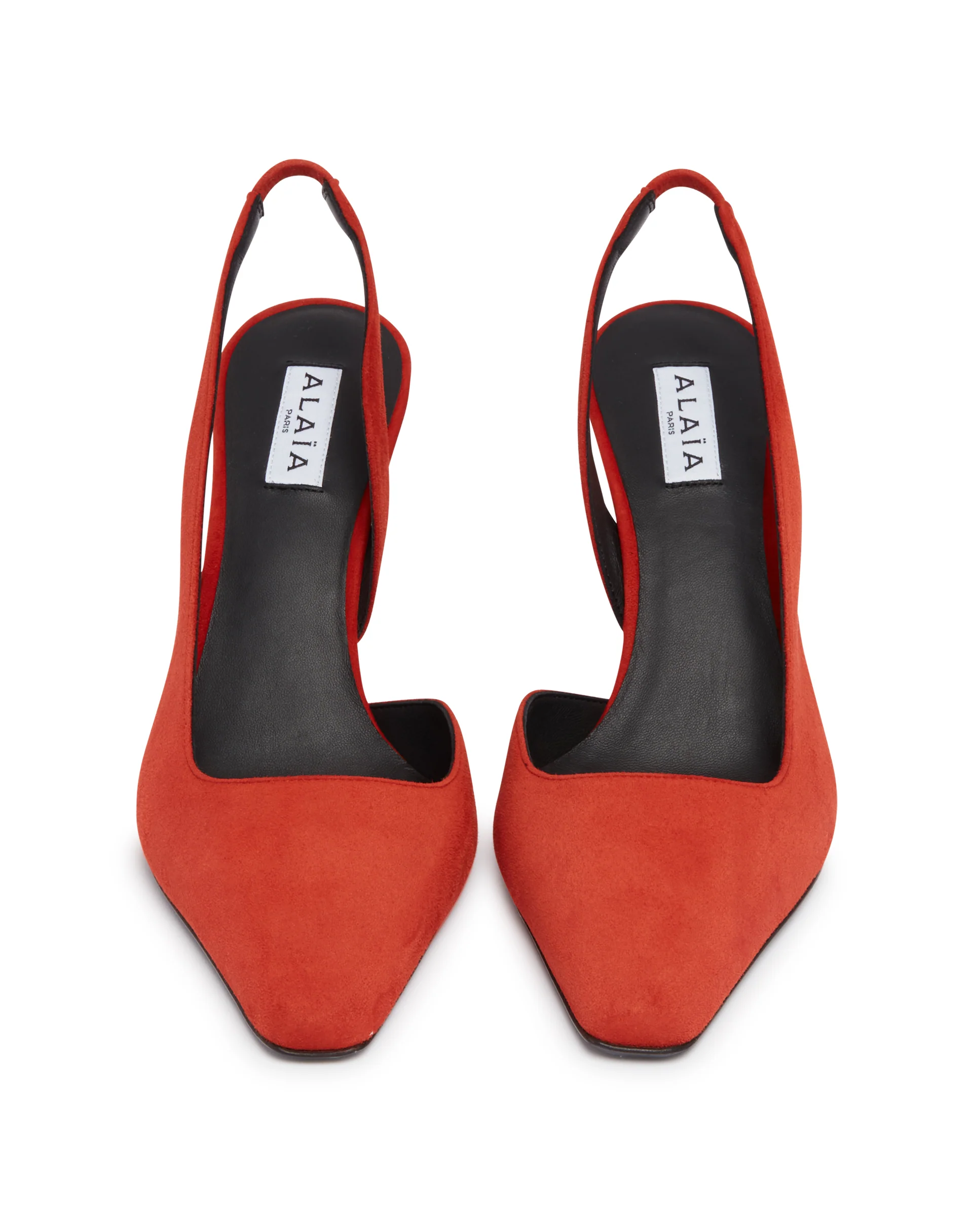 Slingback Wave In Suede Arancioni - Image 4