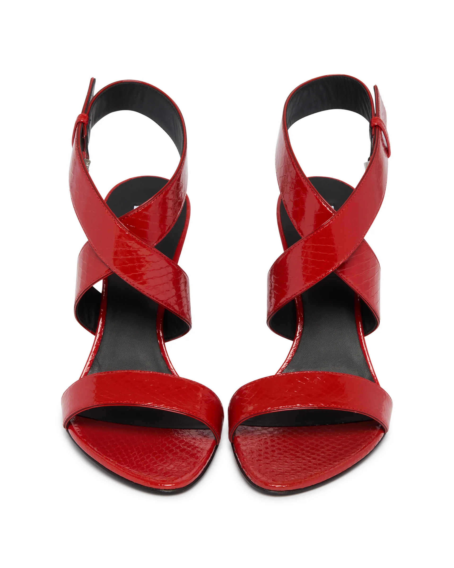 Sandali Cone In Pelle Rossi - Image 4