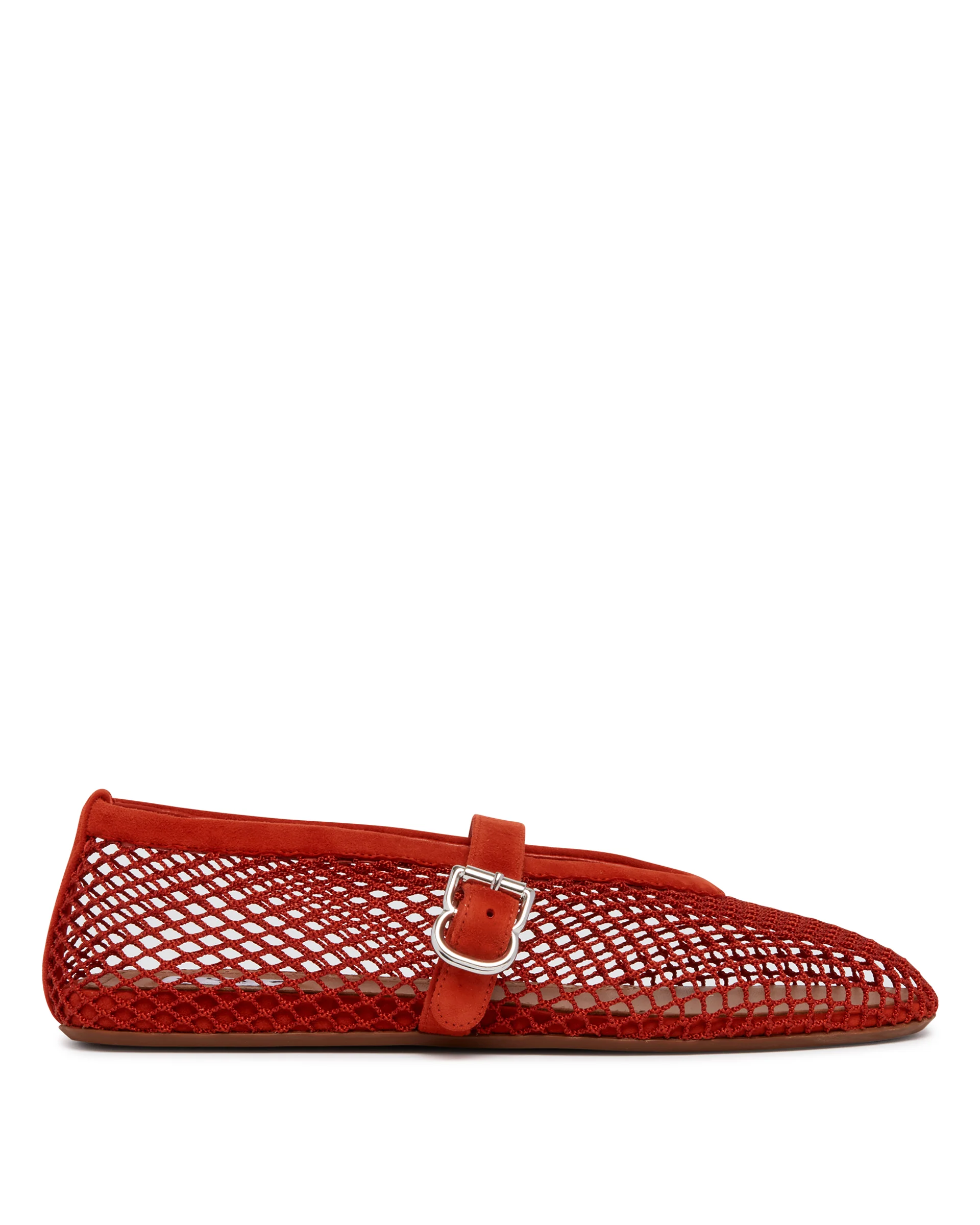 Ballerine Flat In Rete Rosse