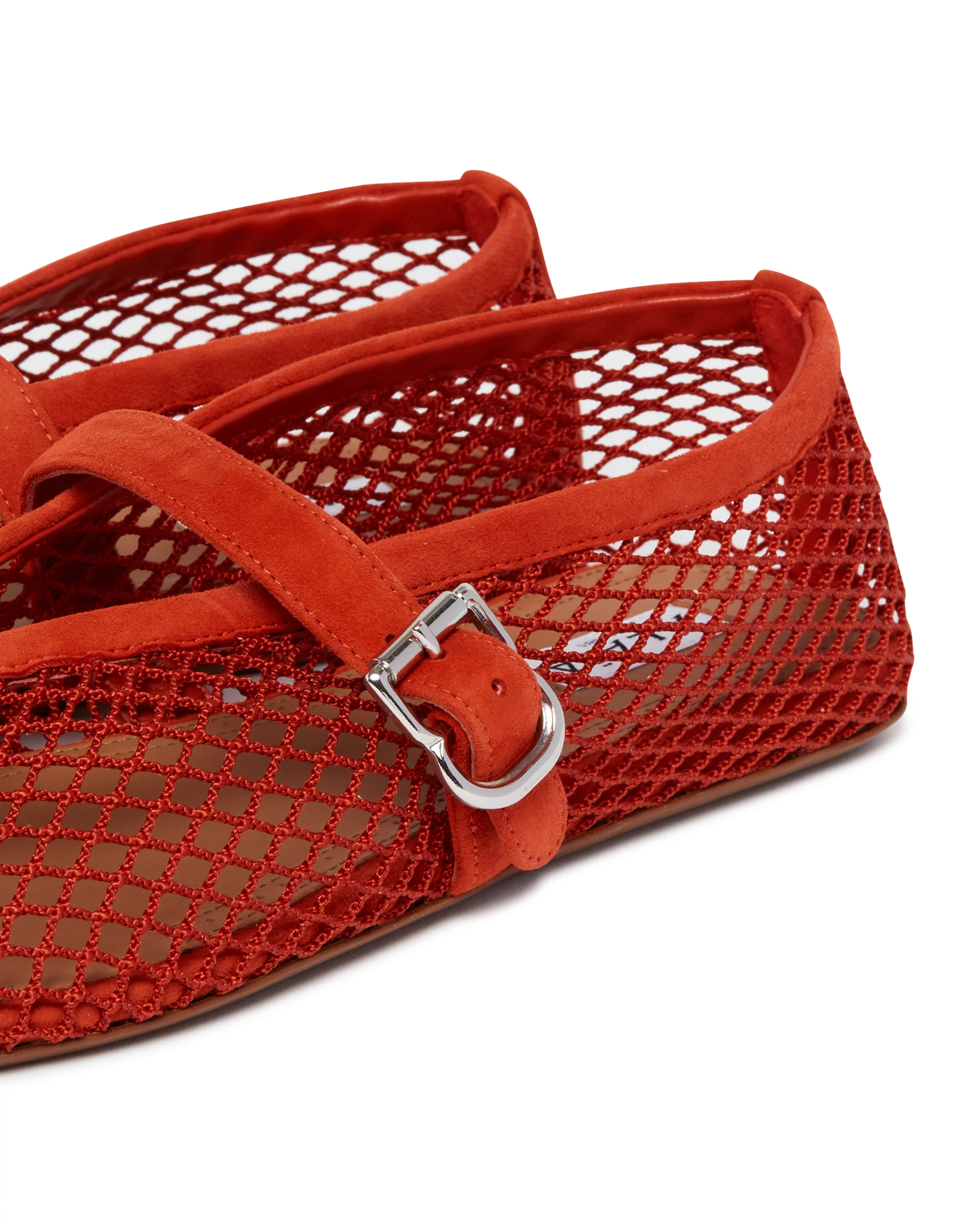 Ballerine Flat In Rete Rosse - Image 6