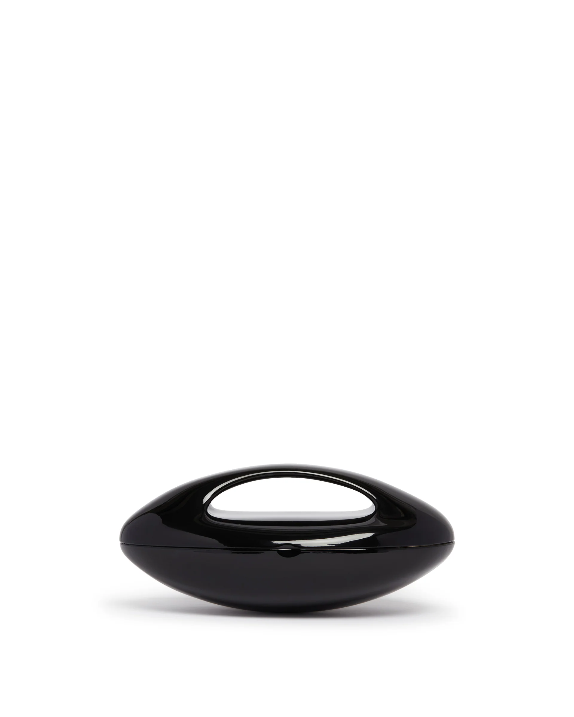 Clutch Minaudiere Scultorea Nera