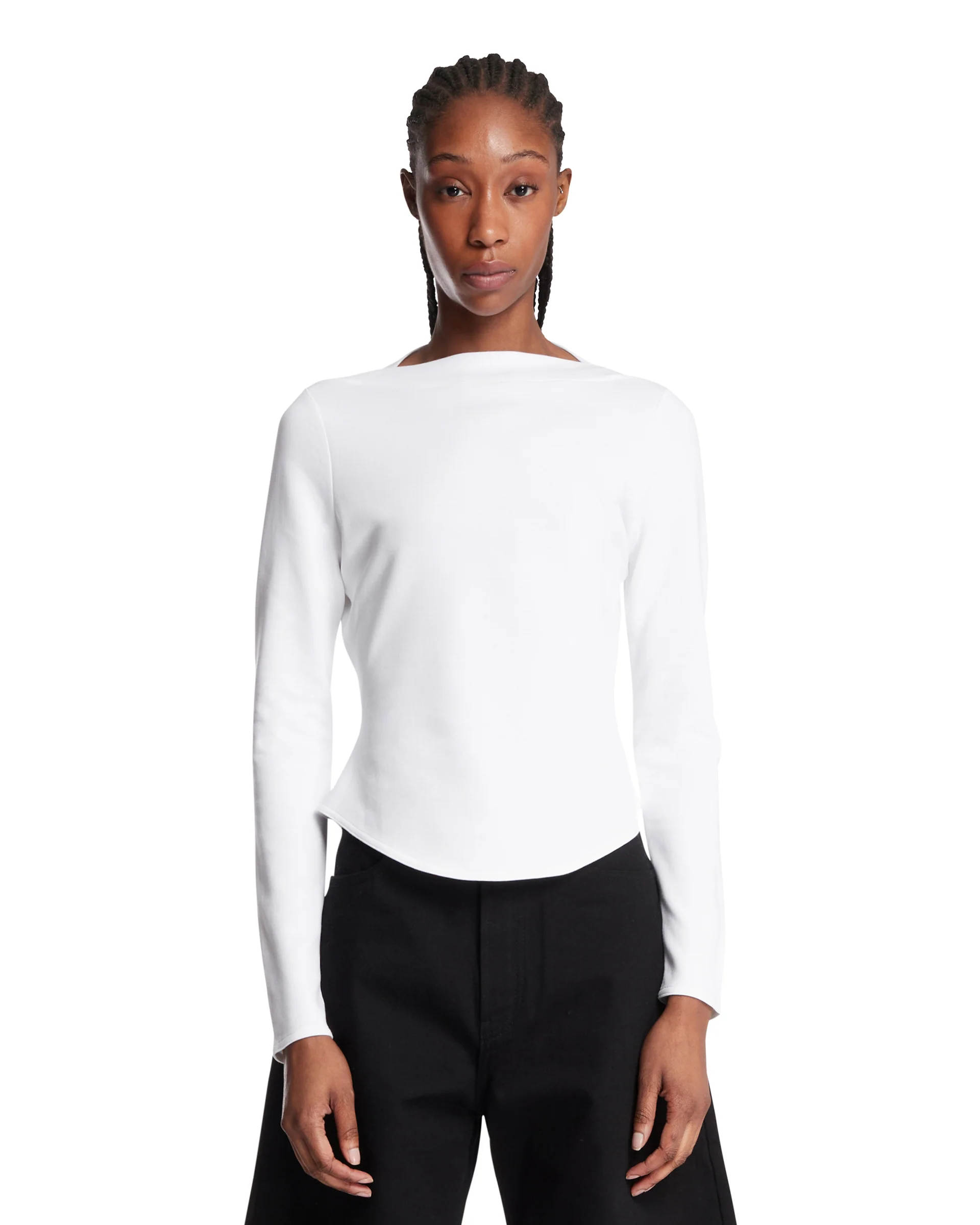 T-Shirt In Cotone Bianca