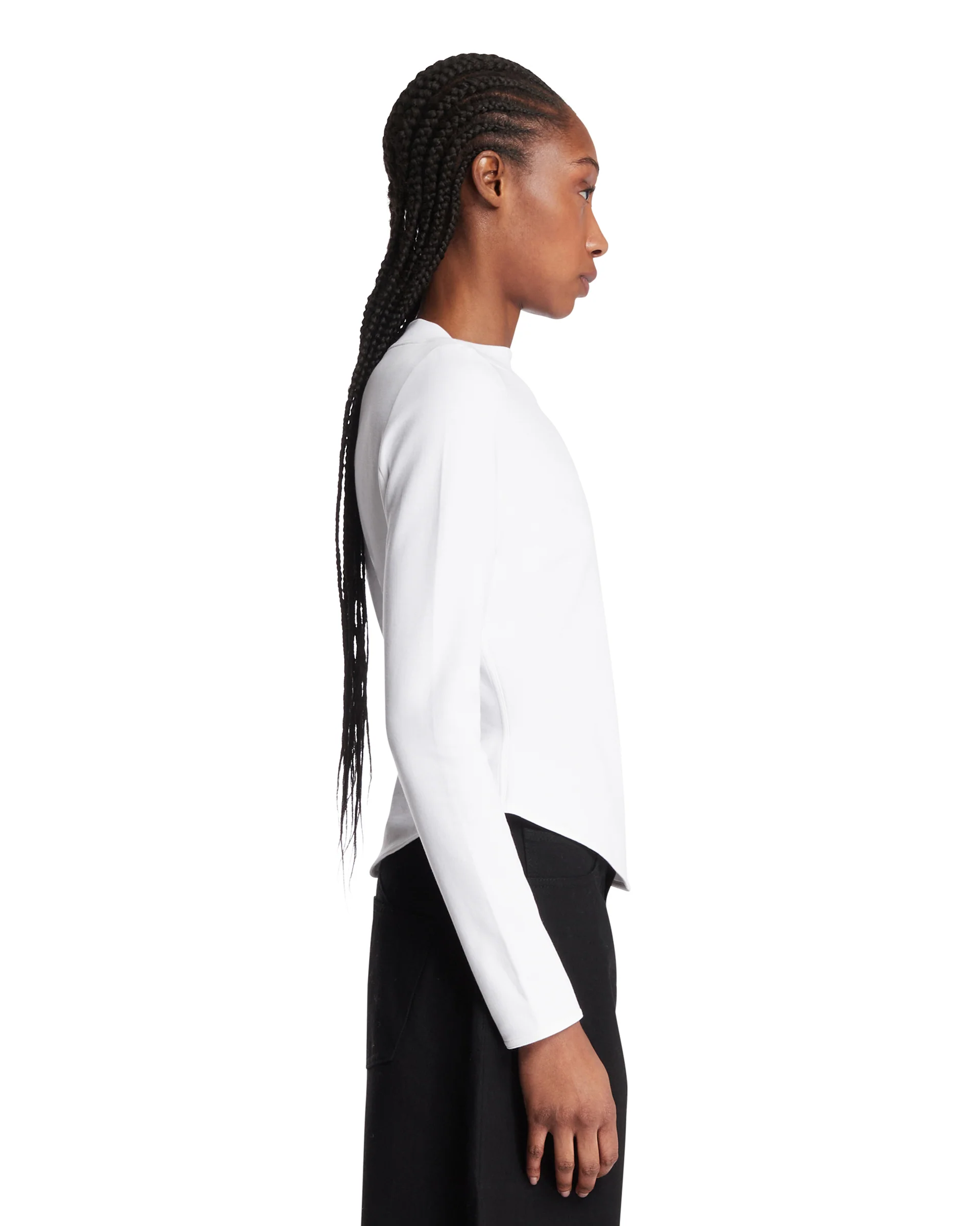 T-Shirt In Cotone Bianca - Image 4