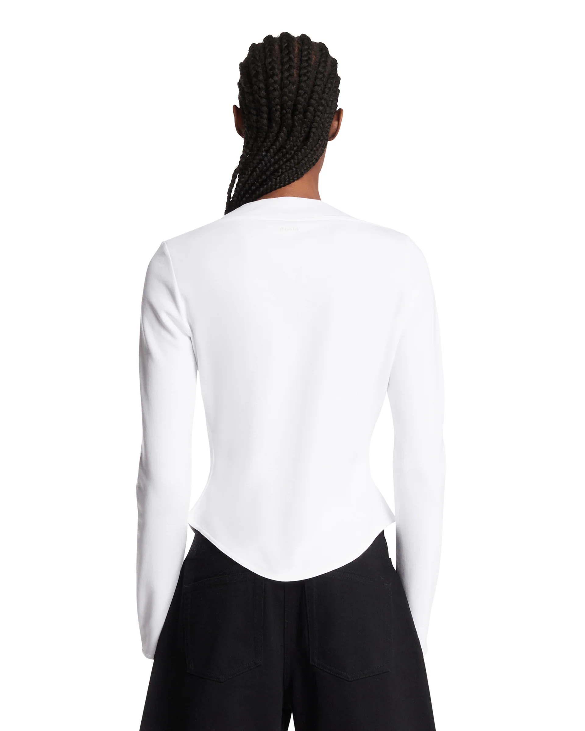 T-Shirt In Cotone Bianca - Image 5