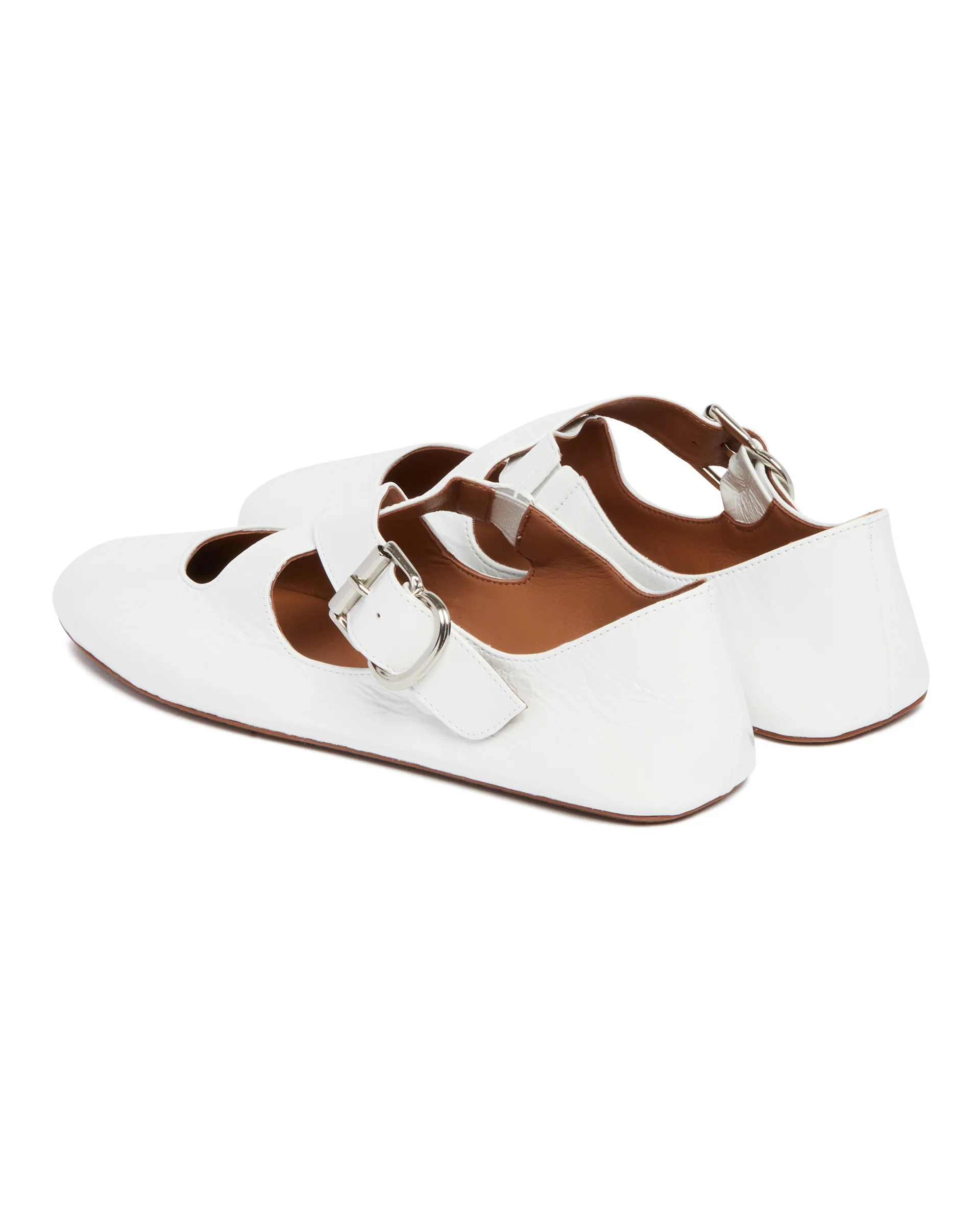 Ballerine Incrociate Bianche - Image 5