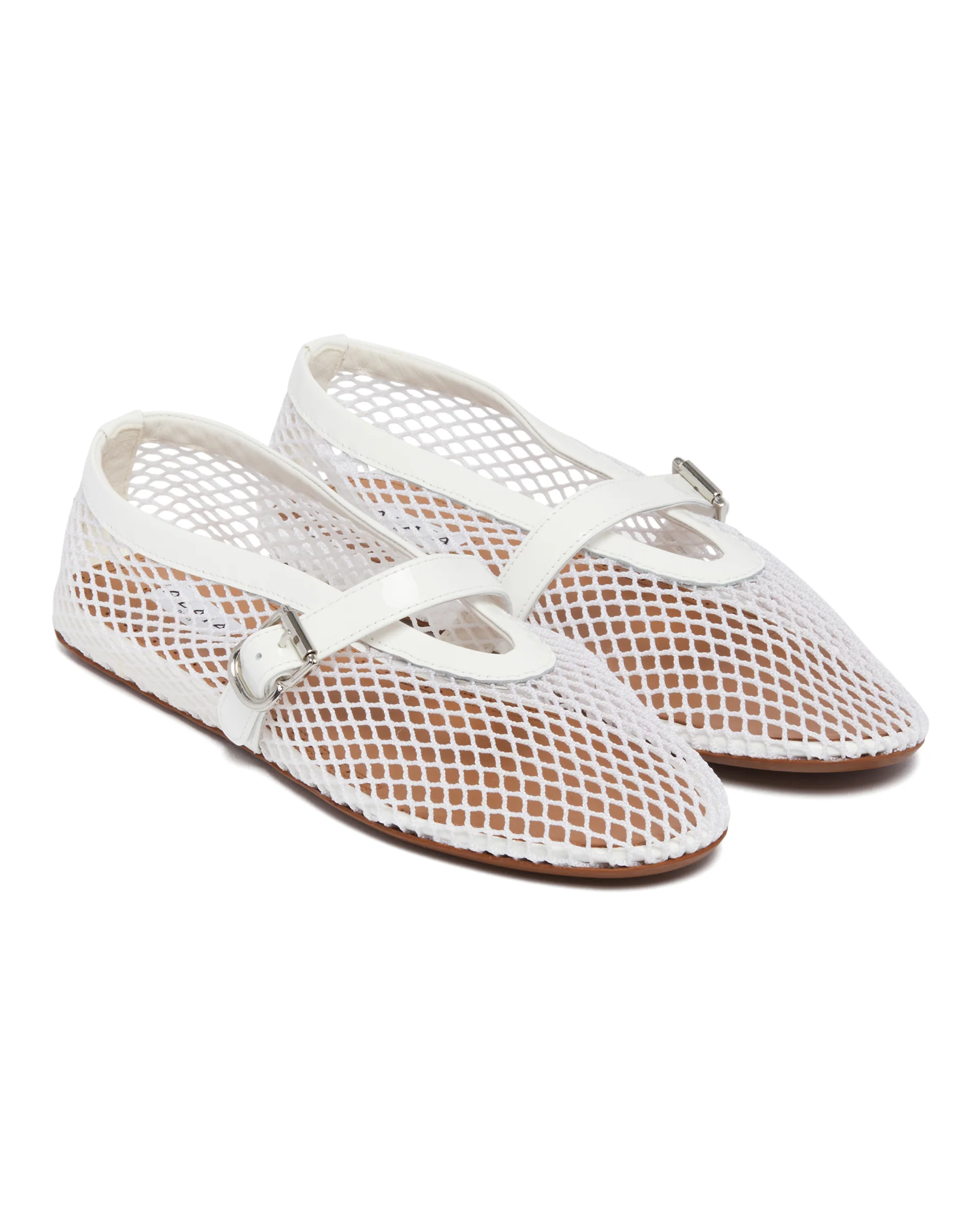 Ballerine Fishnet Bianche - Image 3