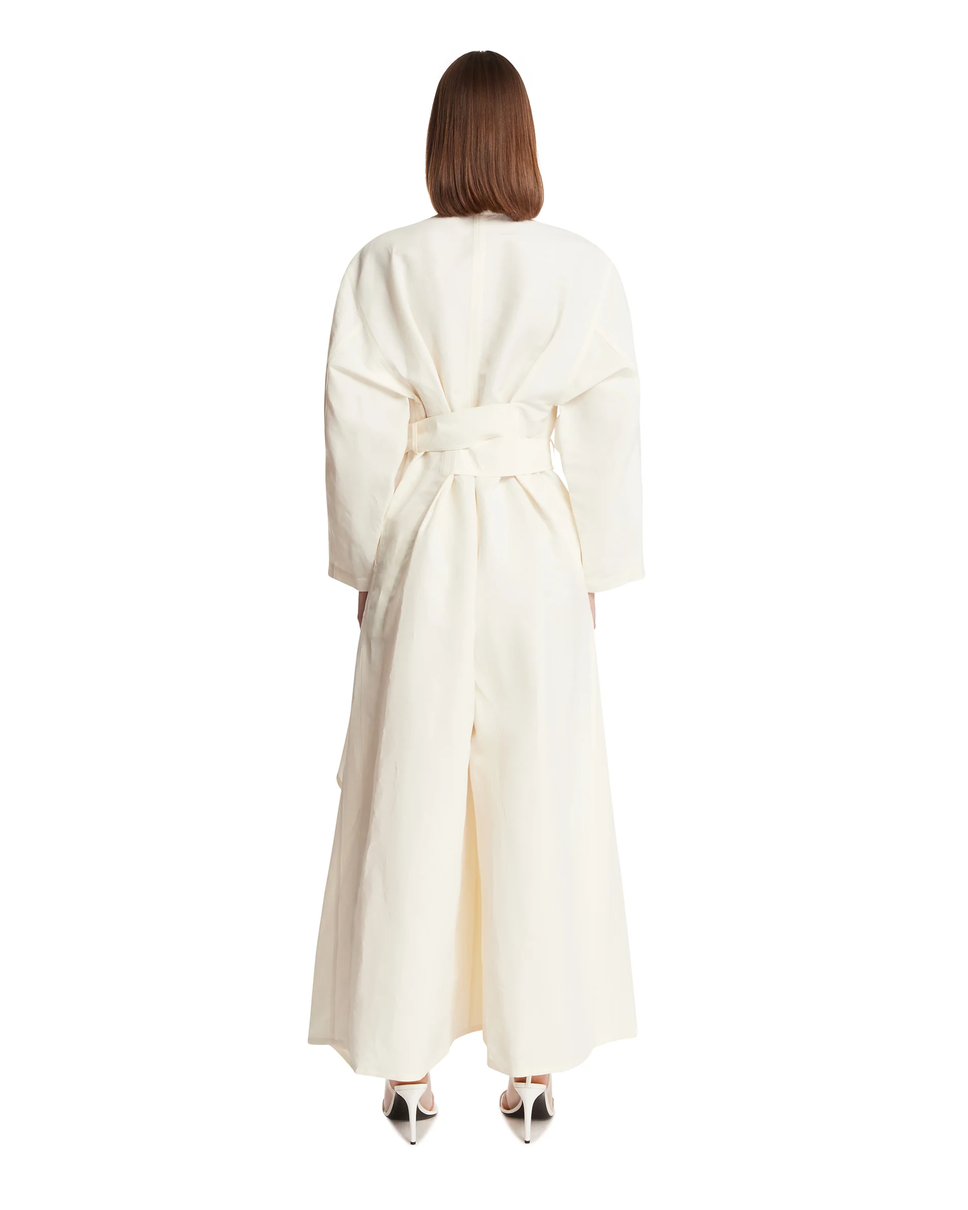 Jumpsuit In Viscosa Bianca - Image 5