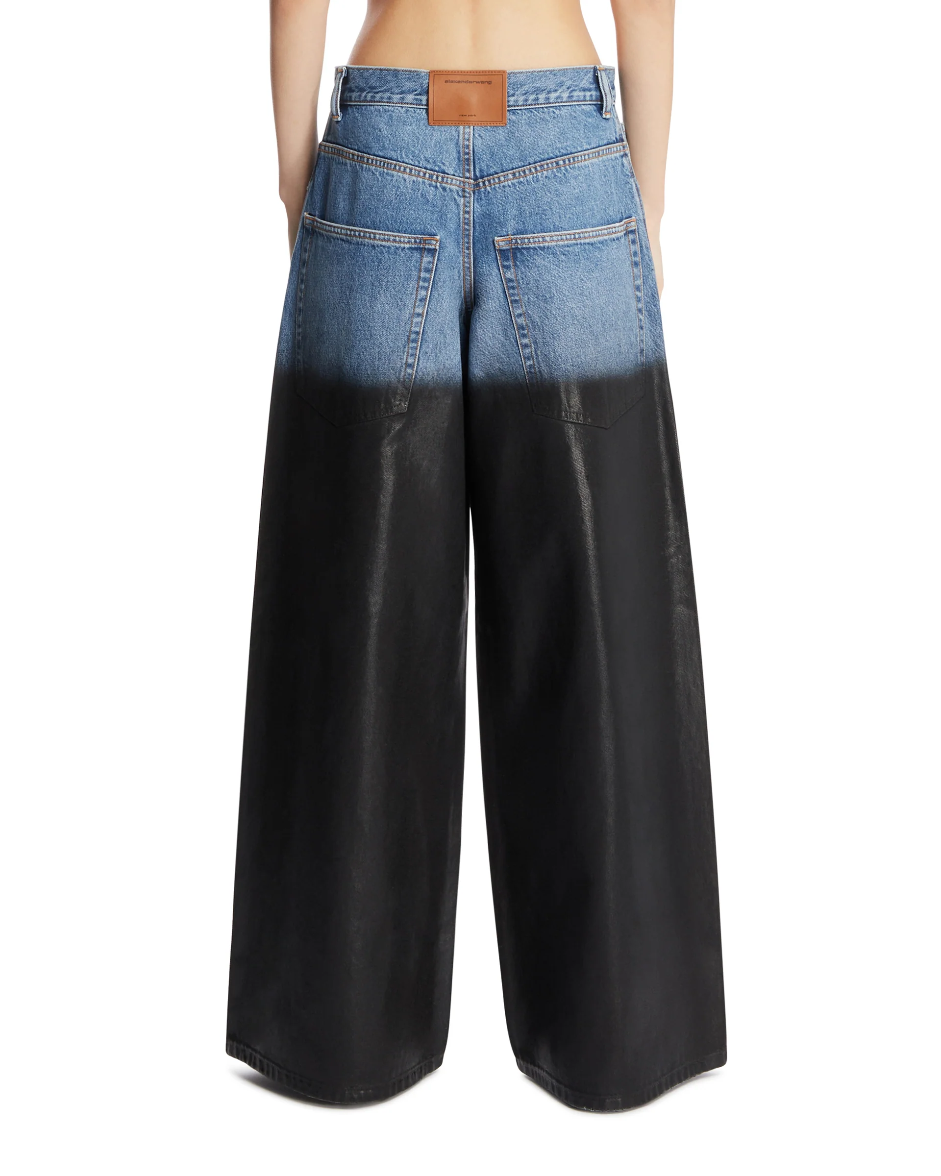 Jeans A Gamba Larga Surge Blu - Image 5