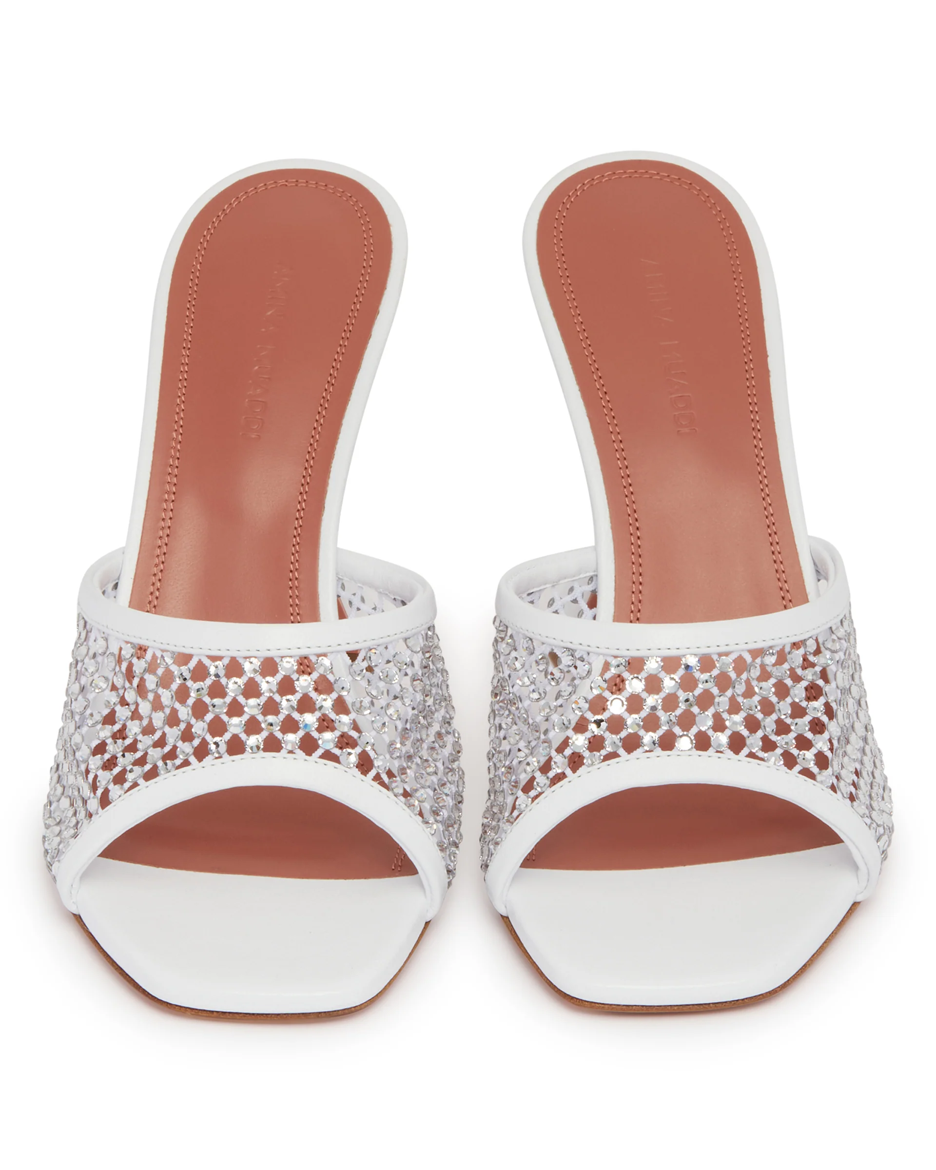 Mules Lupita Net Con Cristalli Bianche - Image 4