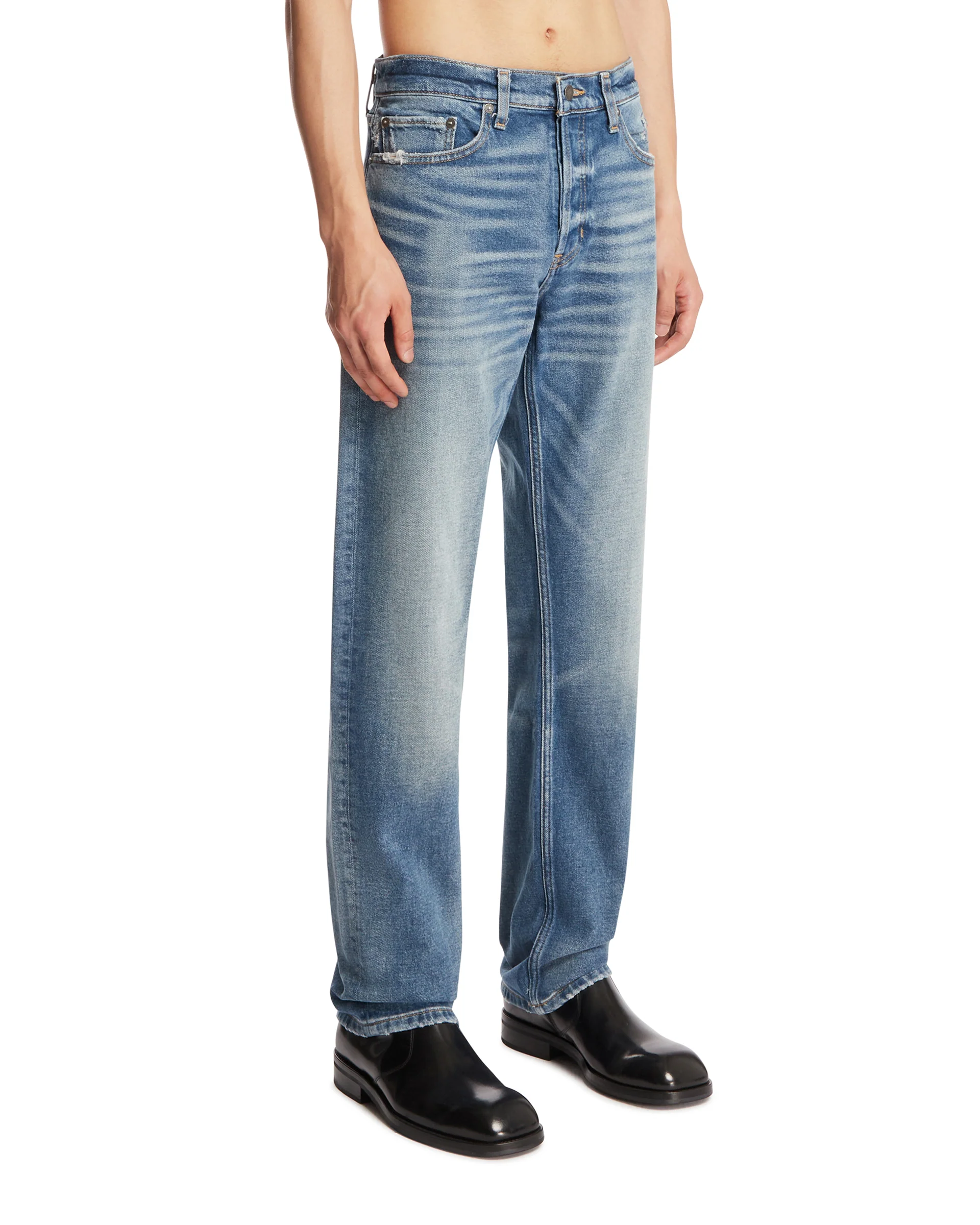 Jeans The California Relaxed Straight Blu - Image 2