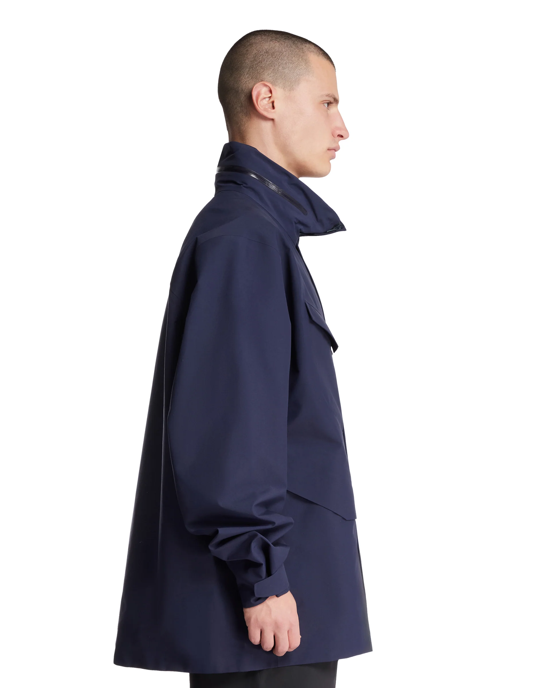 Field Jacket Impermeabile Blu - Image 4