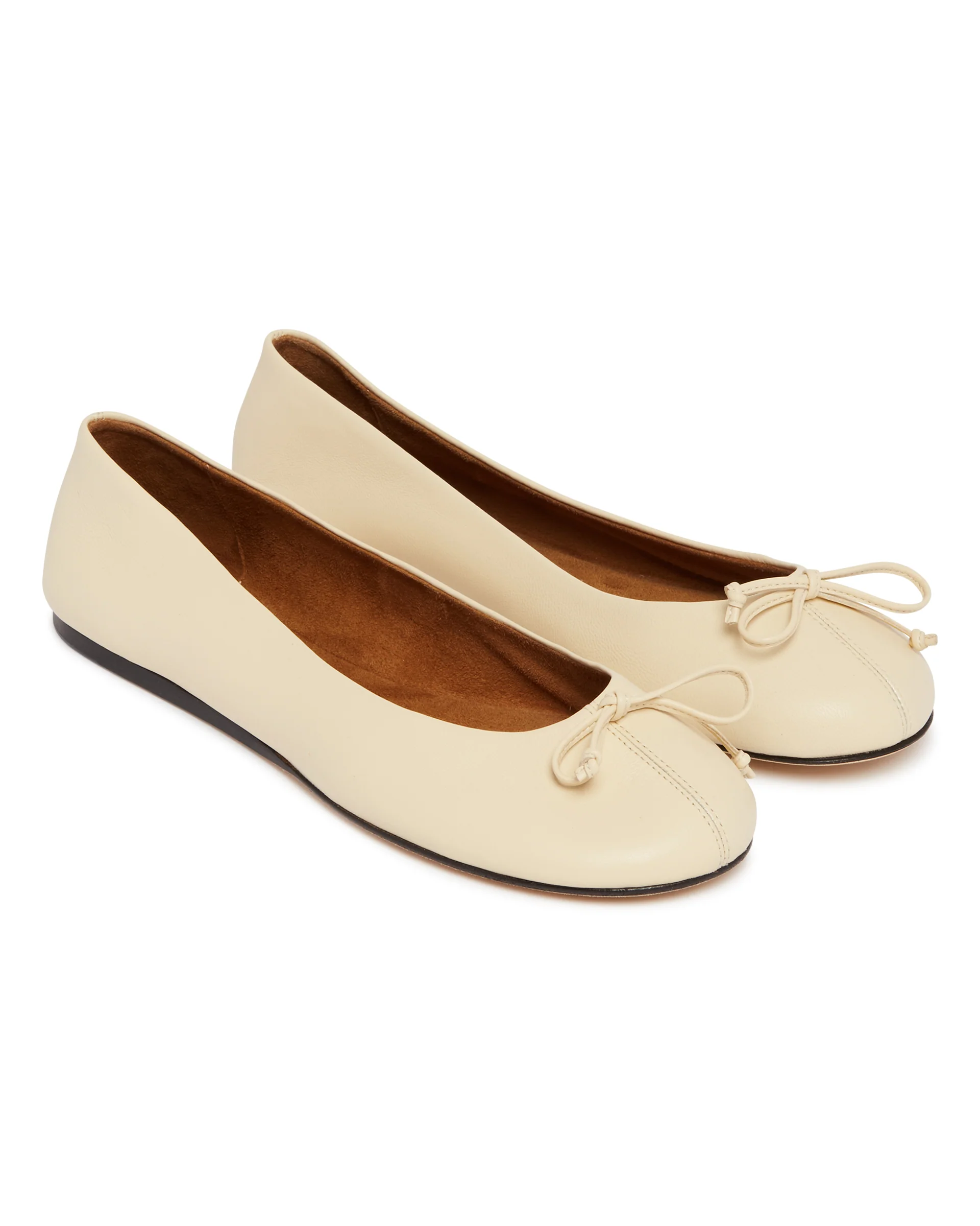 Ballerine Nila In Pelle Beige - Image 3