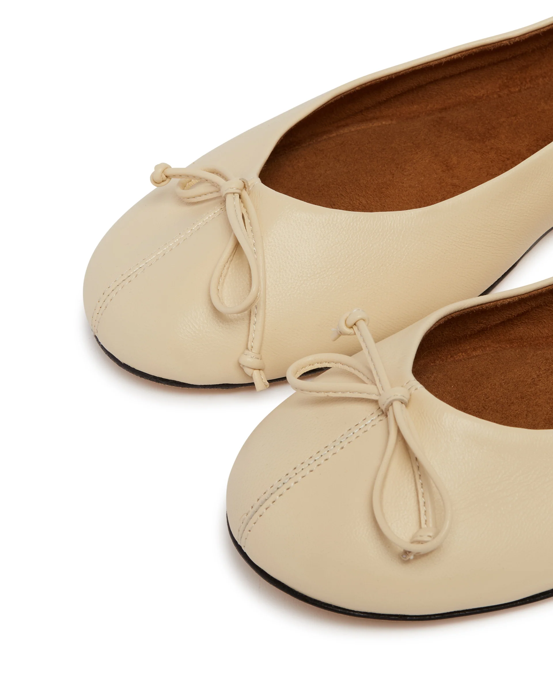 Ballerine Nila In Pelle Beige - Image 6